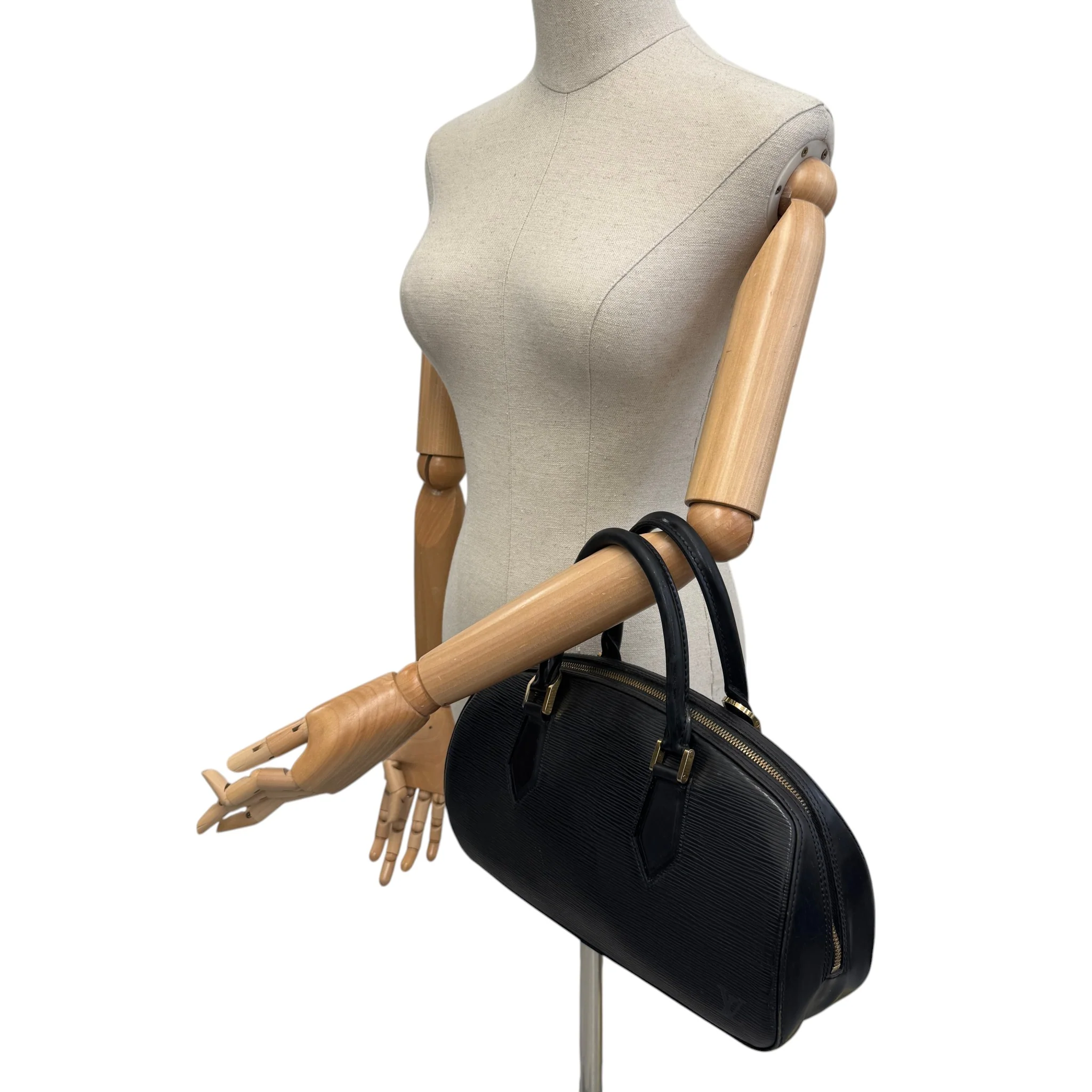 Women's Epi Leather Jasmine Bag Black - Image 2