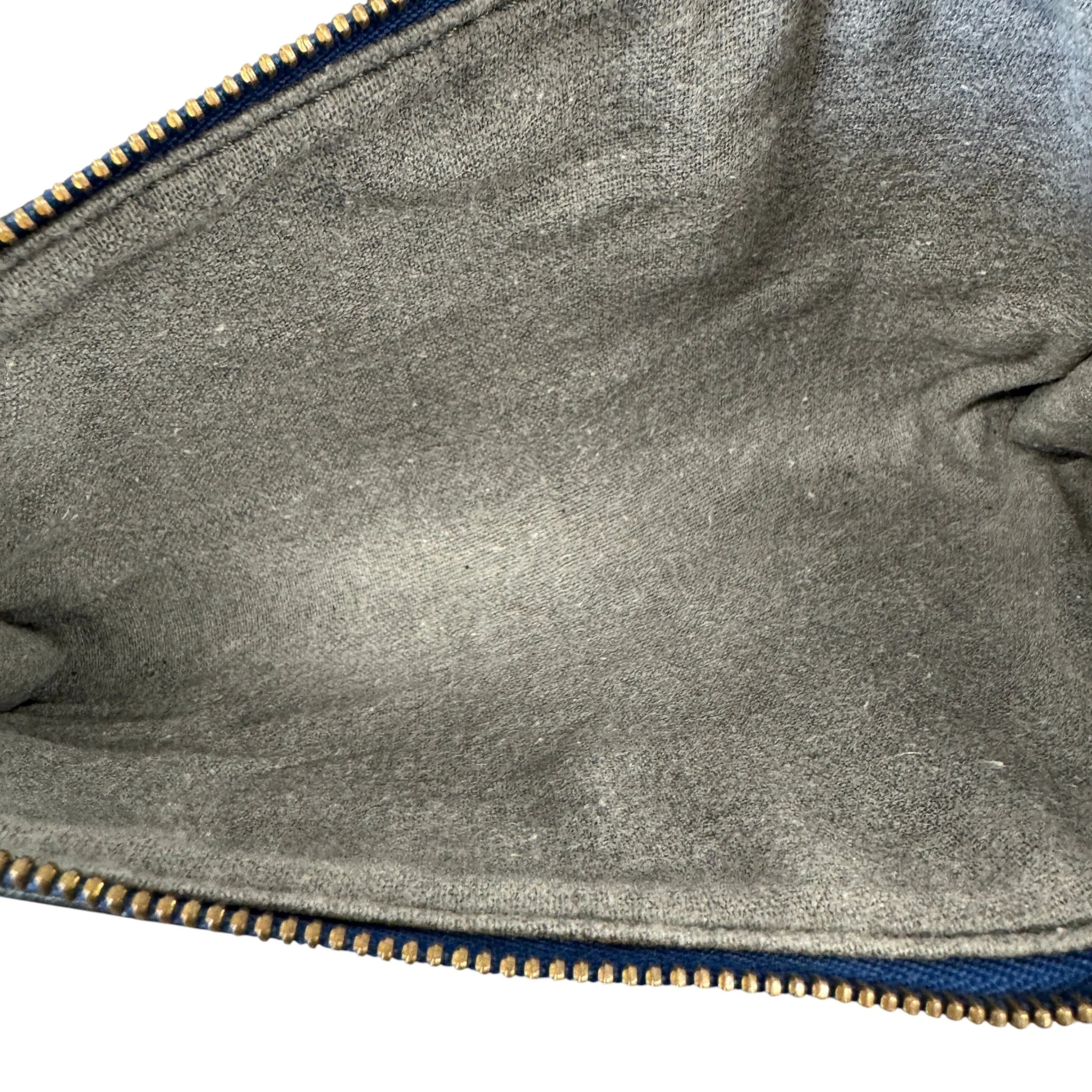 Women's Epi Leather Pochette Accessoires Bag Blue - Image 10