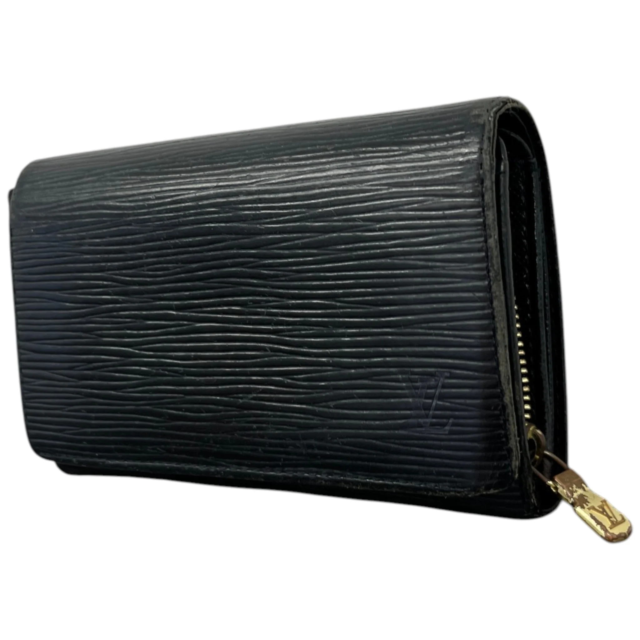 Women's Epi Logo Embossed Purse Black - Image 4