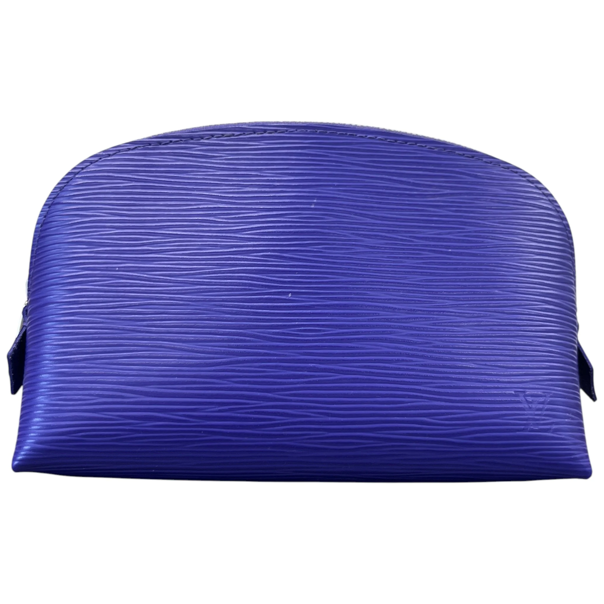 Women's Epi Pochette Cosmétique Pouch Purple