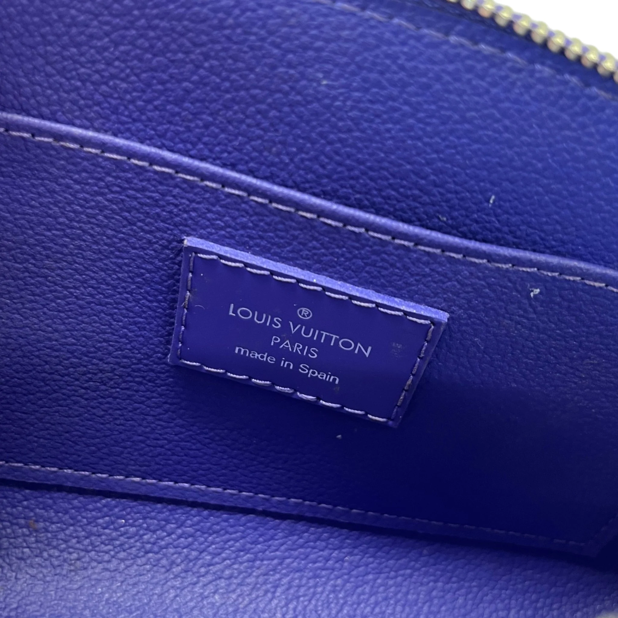 Women's Epi Pochette Cosmétique Pouch Purple - Image 10