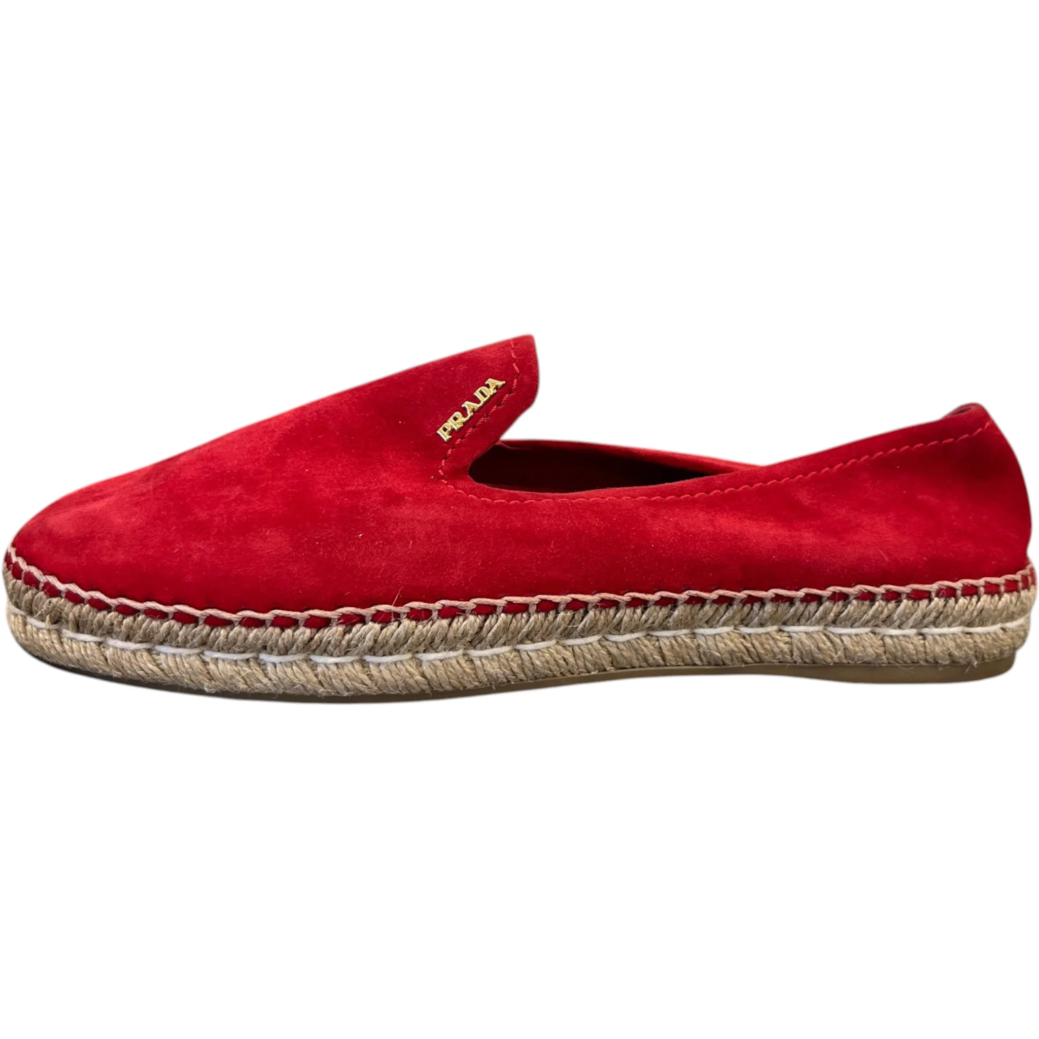 Women's Espadrilles Loafers Red Size EU 40 / UK 7 - Image 5
