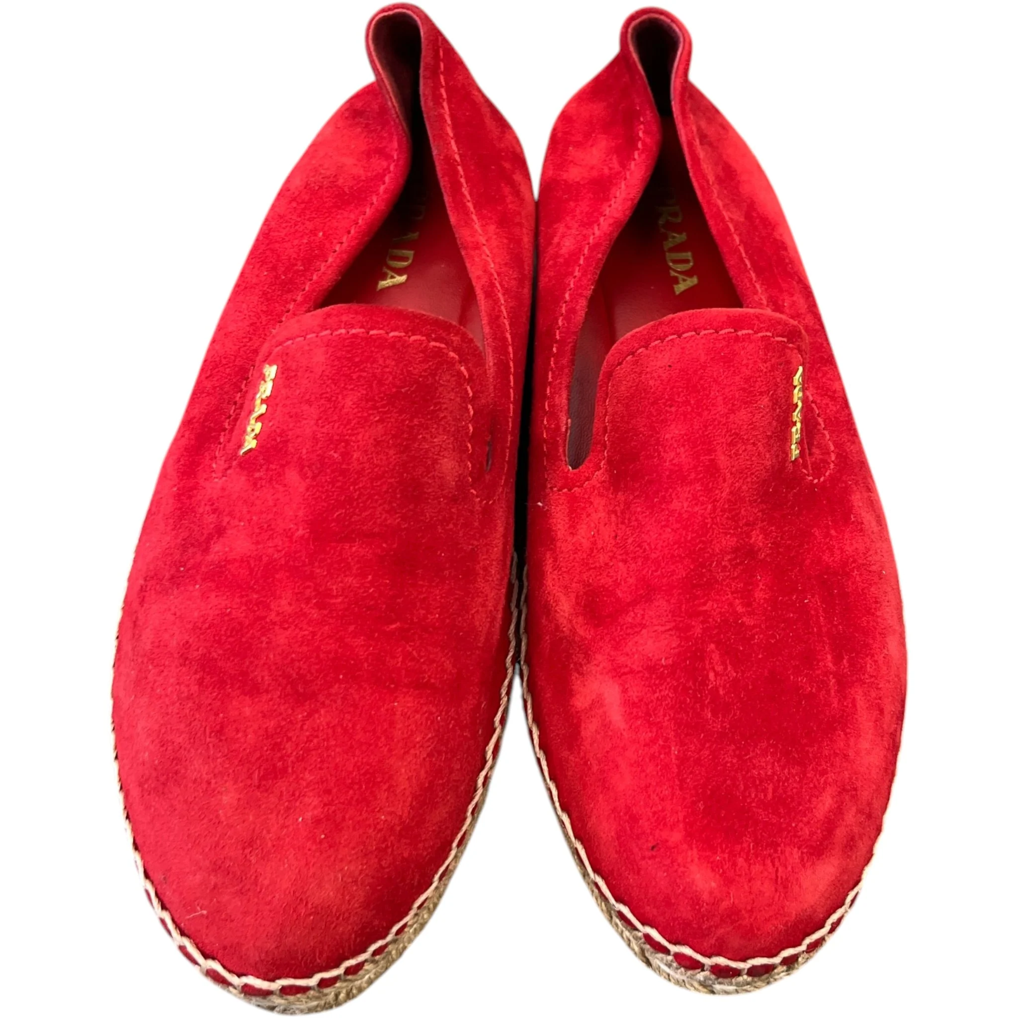 Women's Espadrilles Loafers Red Size EU 40 / UK 7 - Image 6