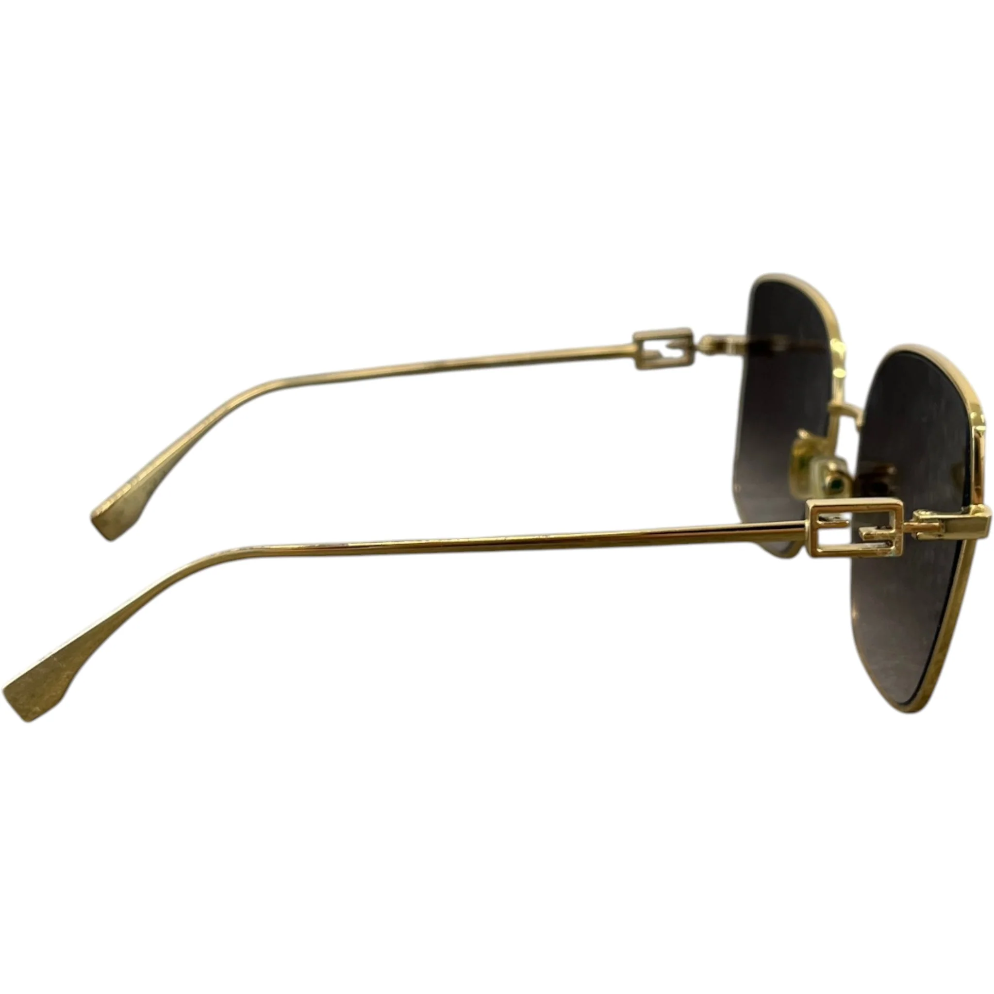 Women's Fe40013U Sunglasses Gold - Image 5