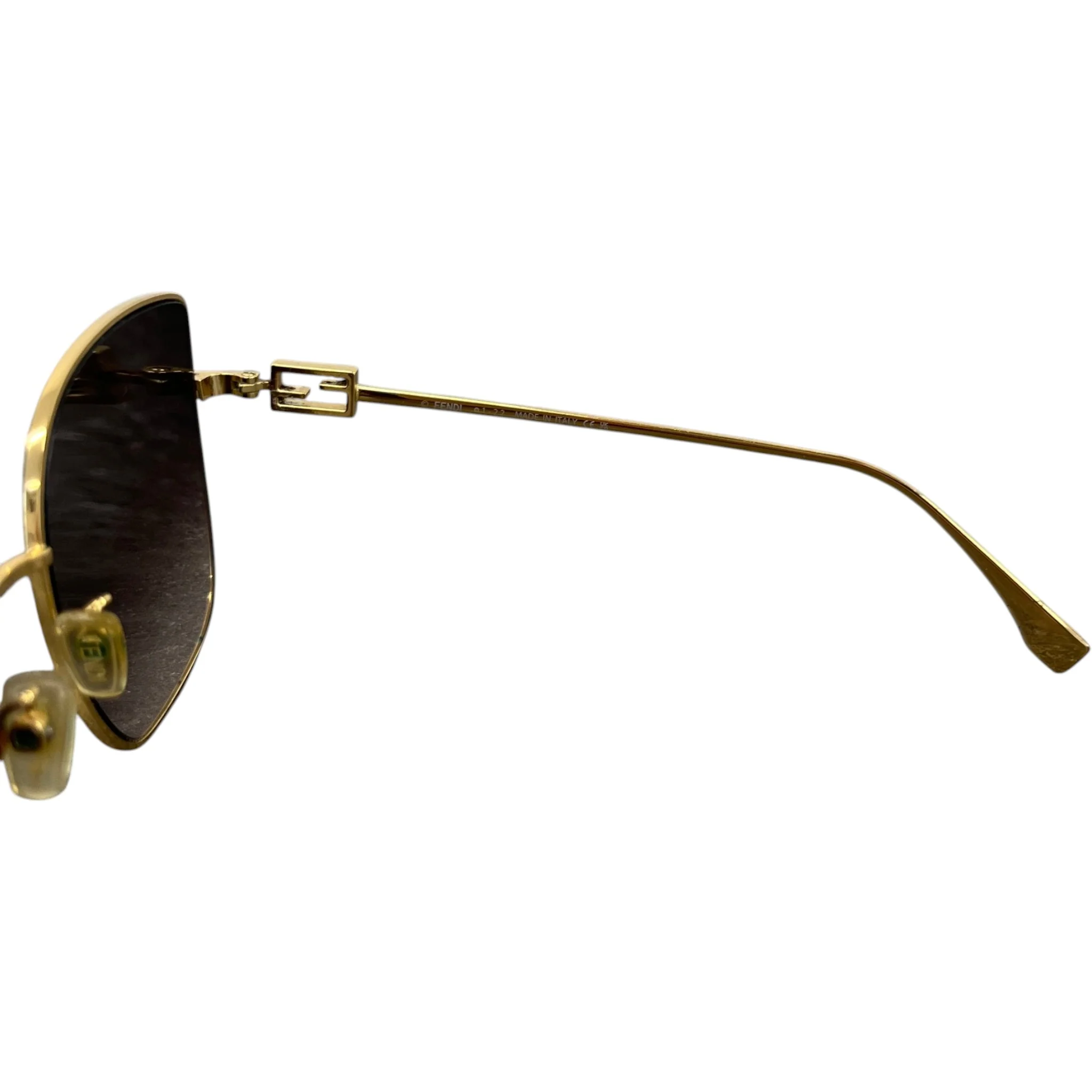 Women's Fe40013U Sunglasses Gold - Image 8