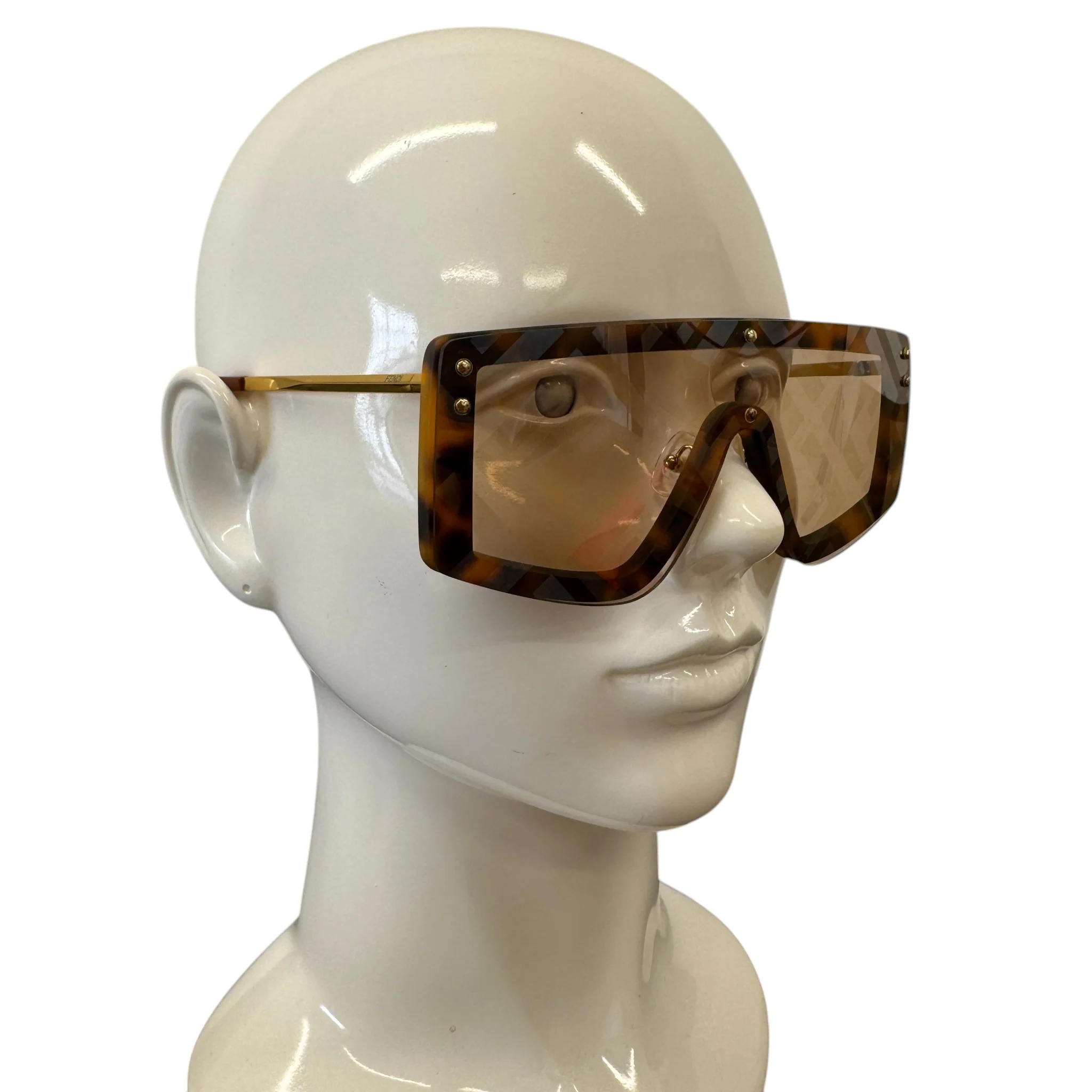Women's Ff M0076/S Sunglasses Brown - Image 2