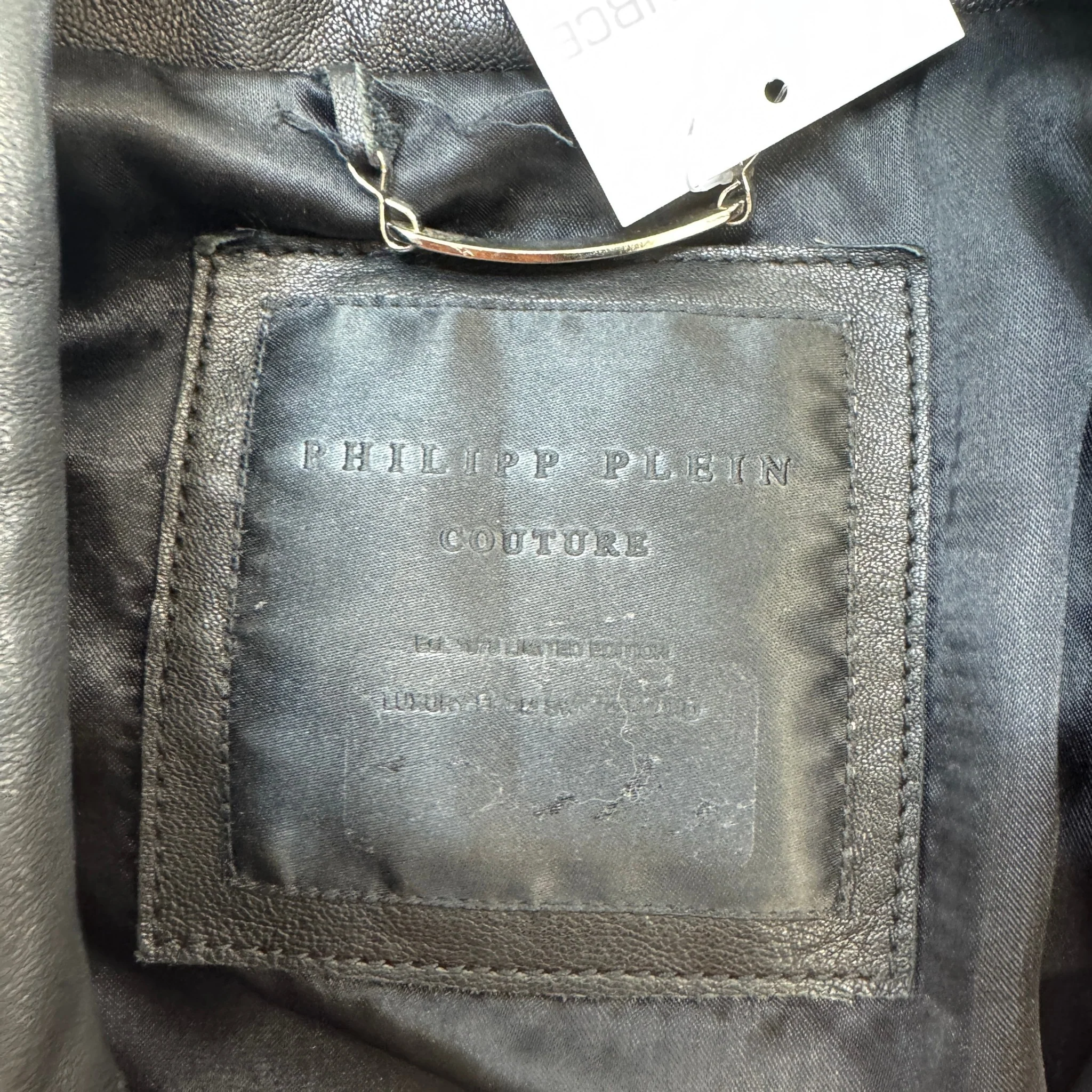 Women's For Love Biker Jacket Black Size S - Image 8