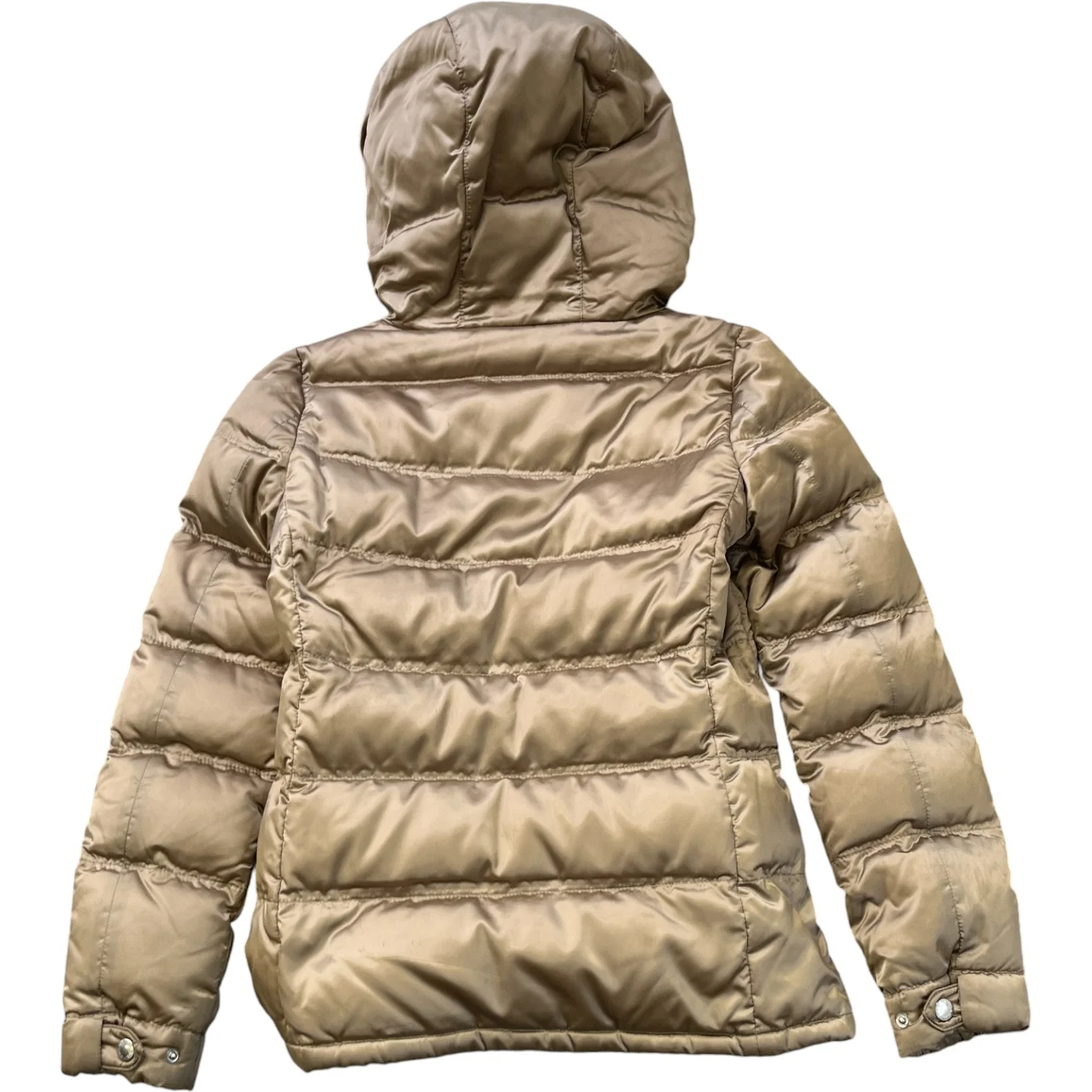 Women's Fox Fur Down Jacket Gold Size IT 38 / UK 6 - Image 2