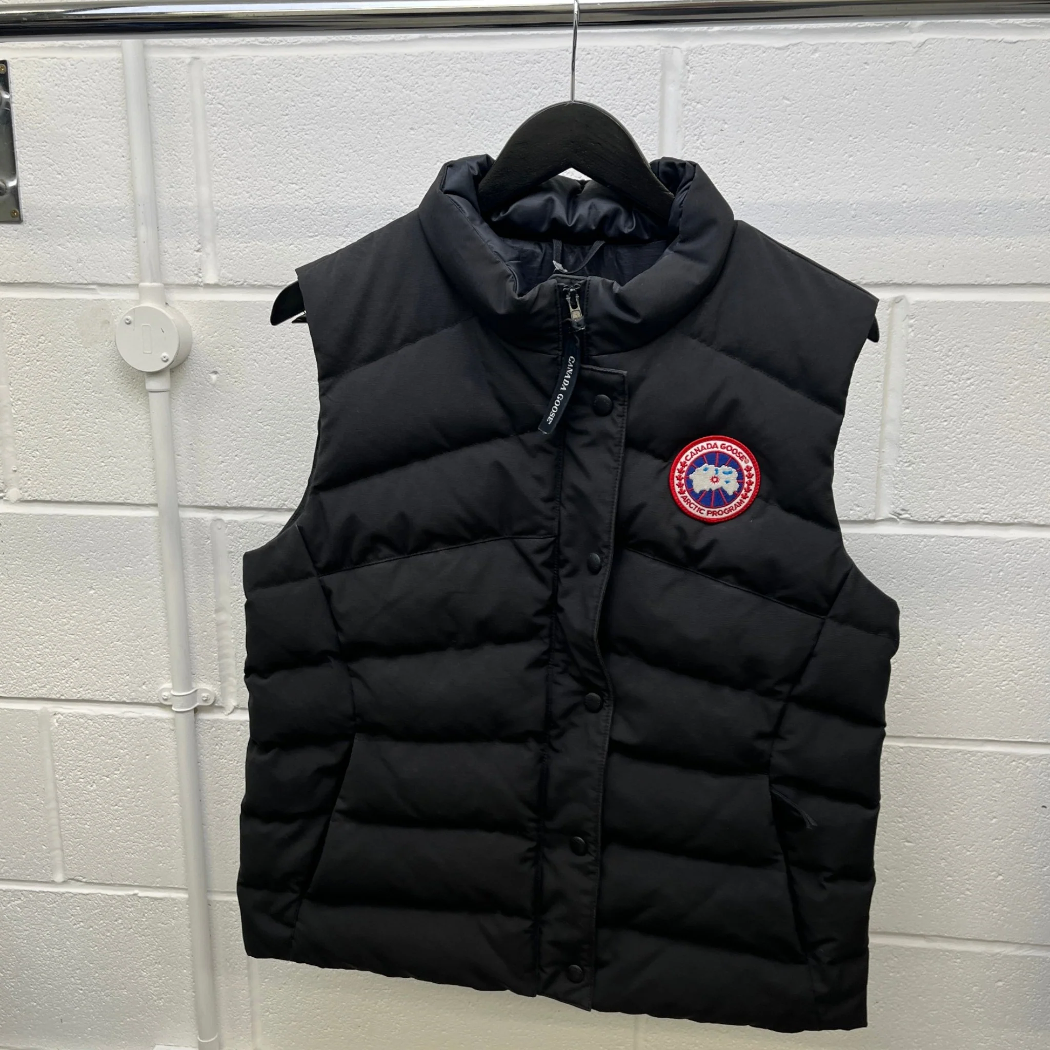 Women's Freestyle Gilet Black Size M - Image 8