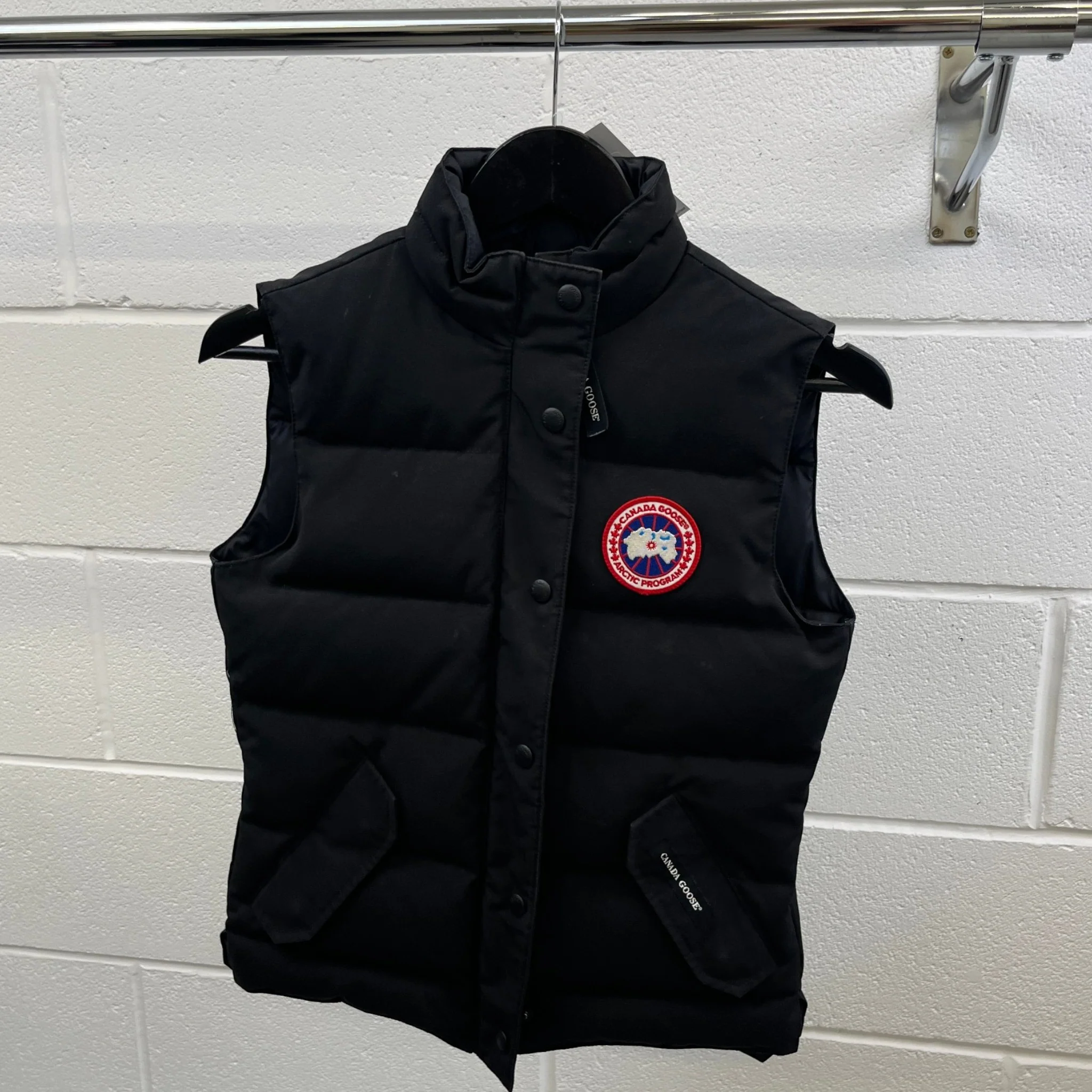 Women's Freestyle Gilet Black Size XS - Image 8