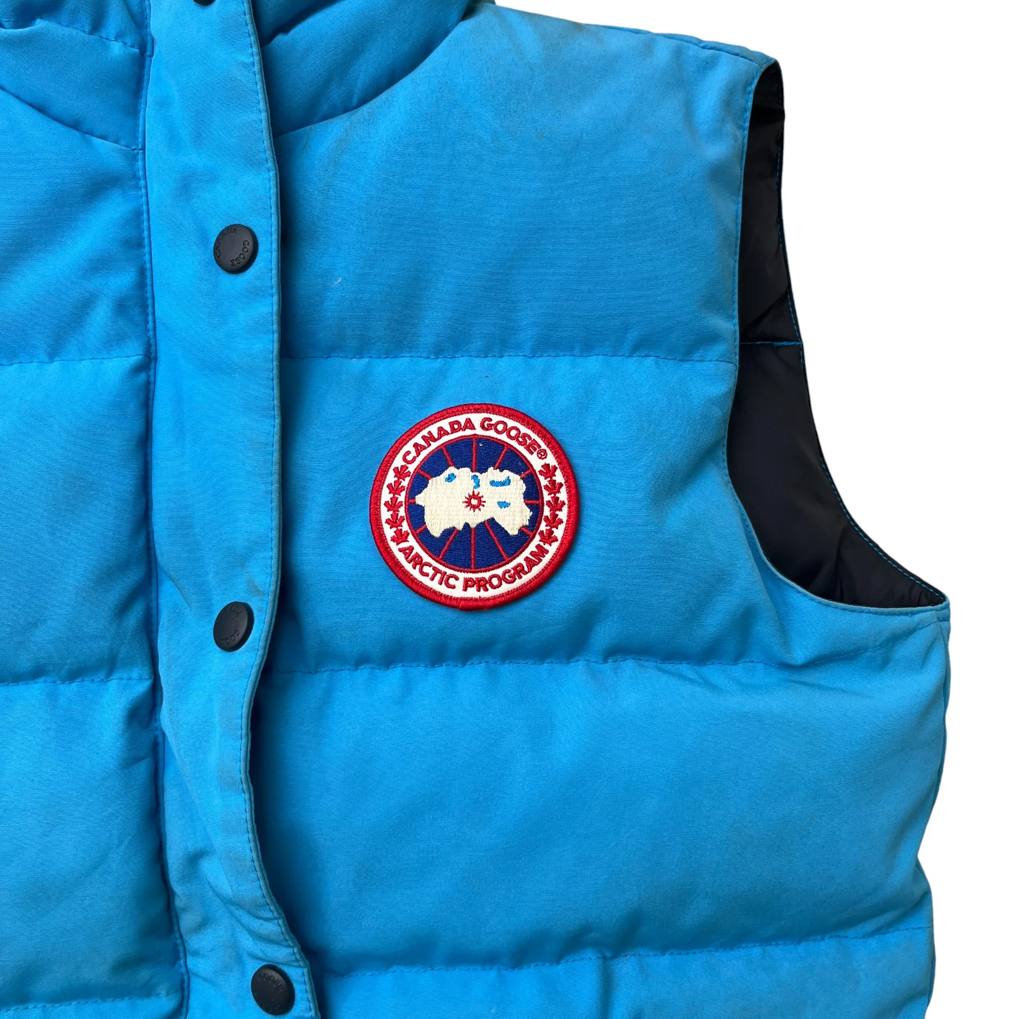 Women's Freestyle Gilet Blue Size S - Image 5