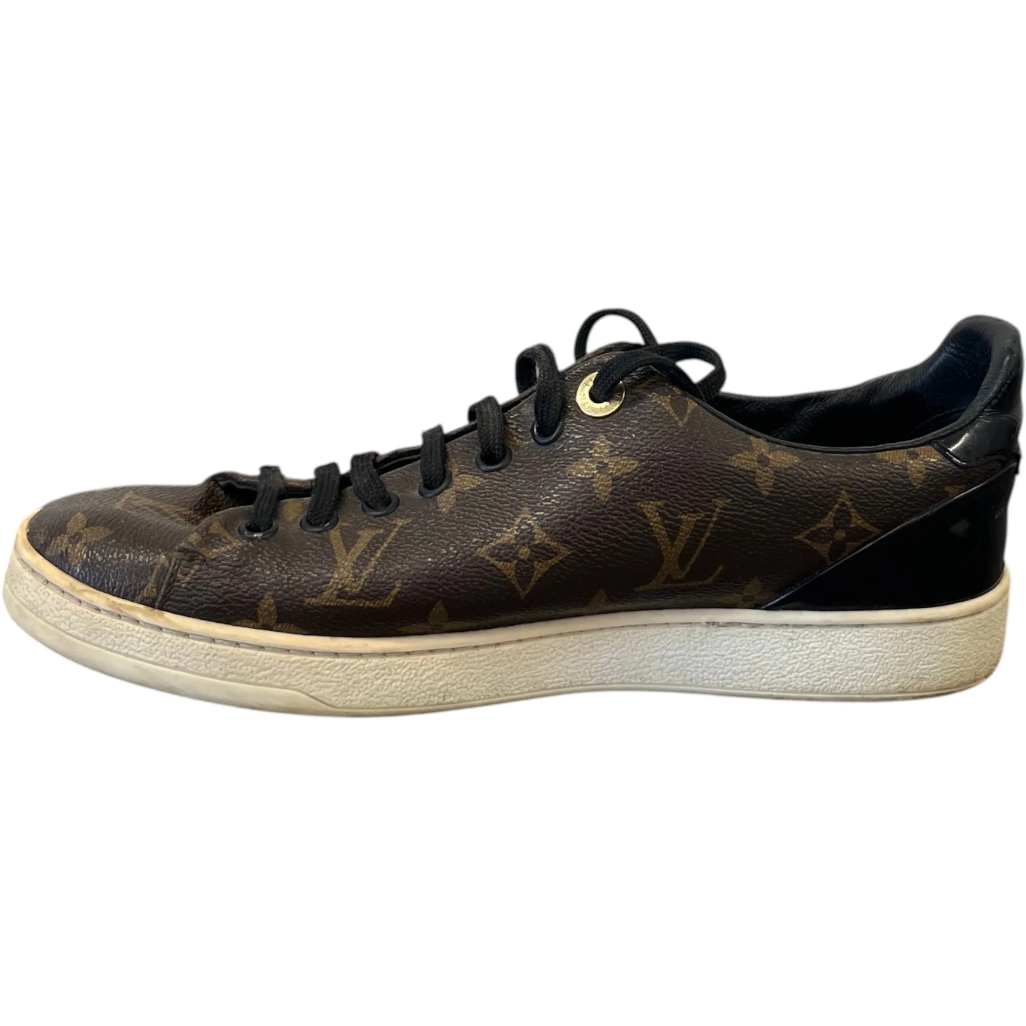 Women's Frontrow Low Trainers Brown Size EU 38 / UK 5 - Image 2