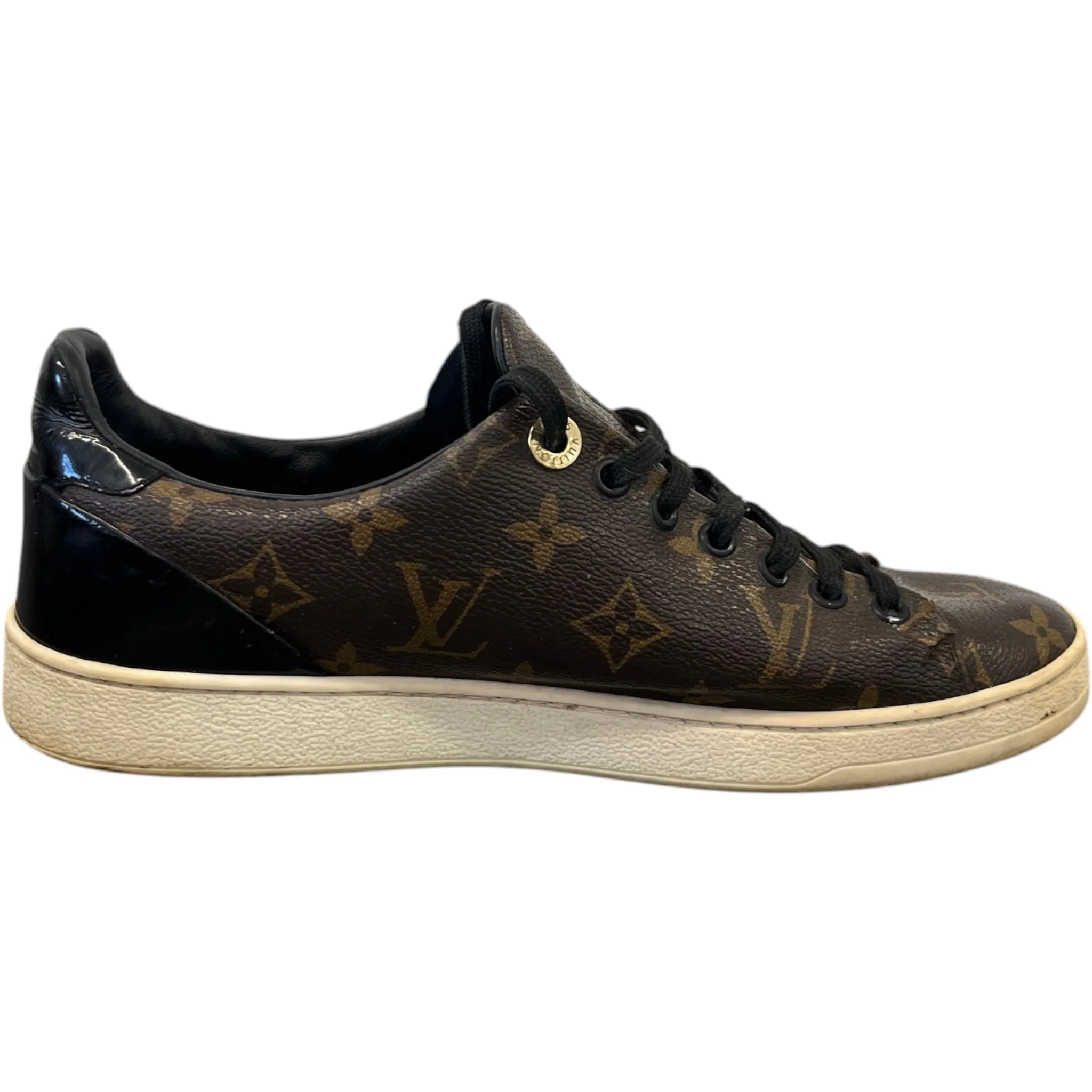 Women's Frontrow Low Trainers Brown Size EU 38 / UK 5 - Image 4