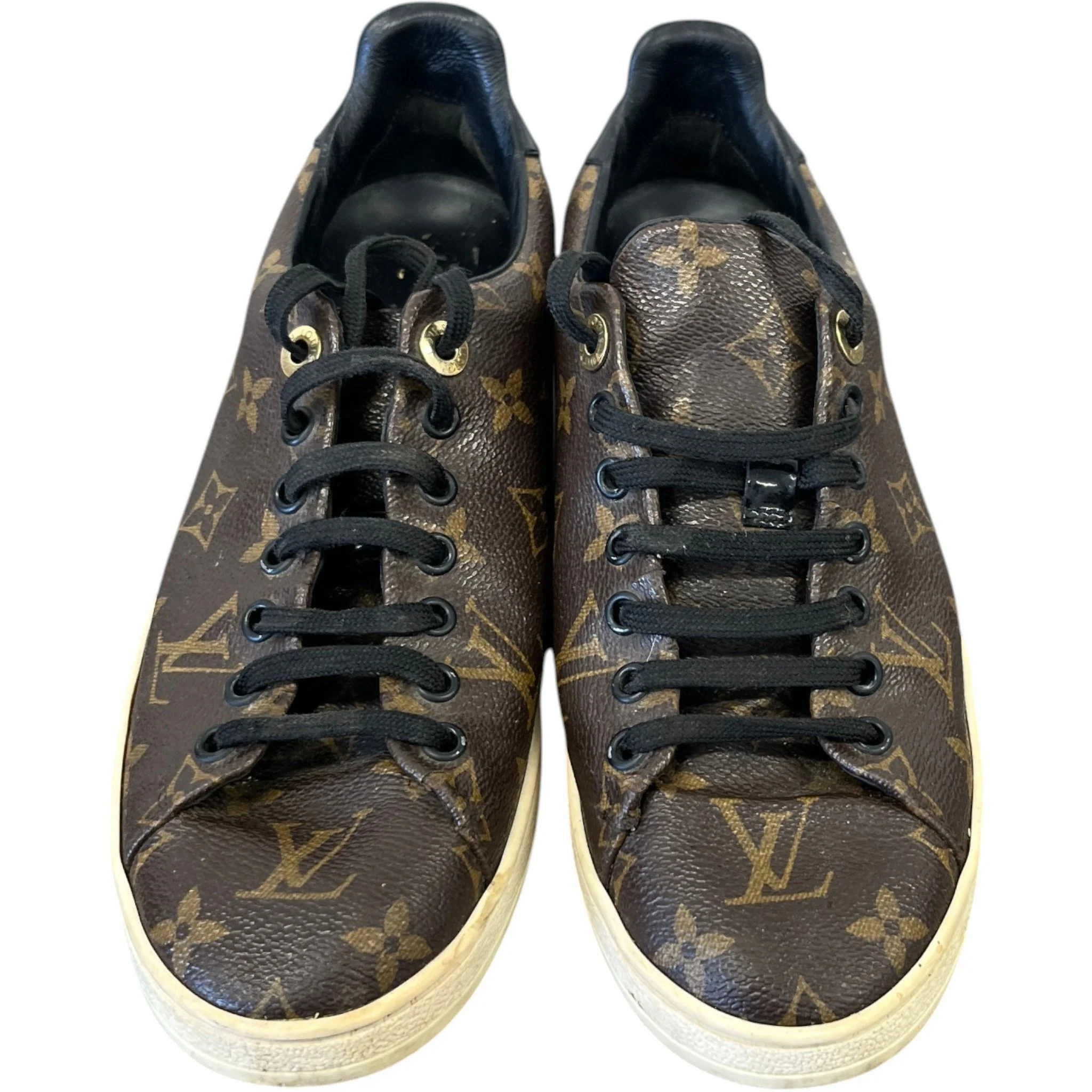 Women's Frontrow Low Trainers Brown Size EU 38 / UK 5 - Image 6