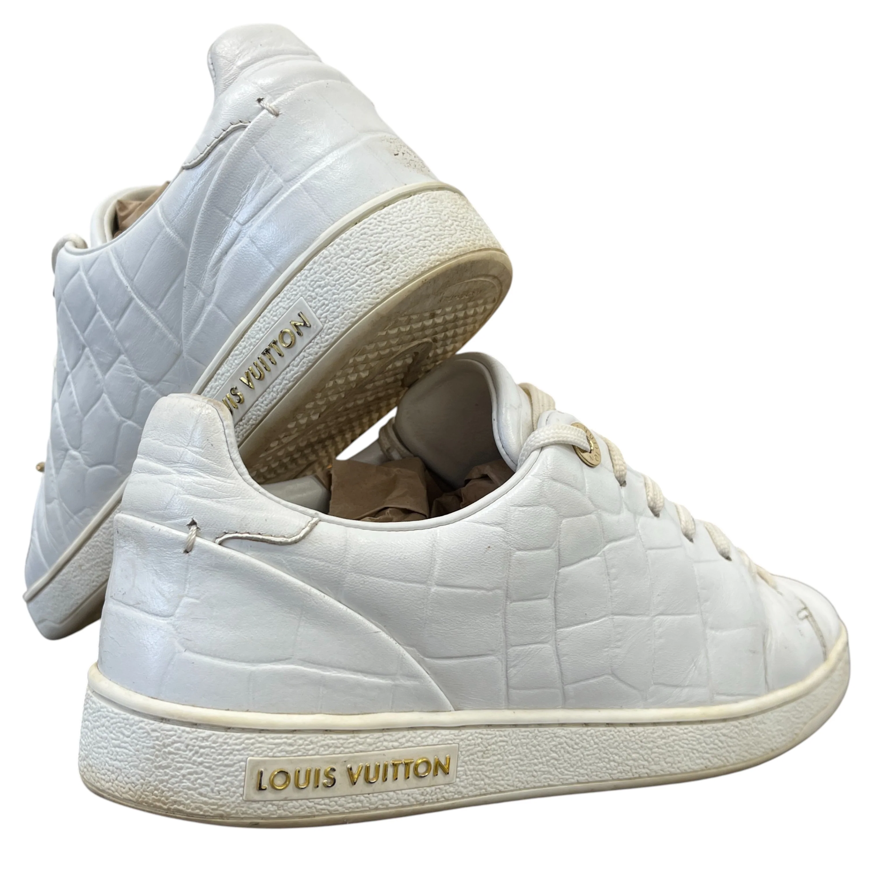 Women's Frontrow Low Trainers White Size EU 37 / UK 4 - Image 10