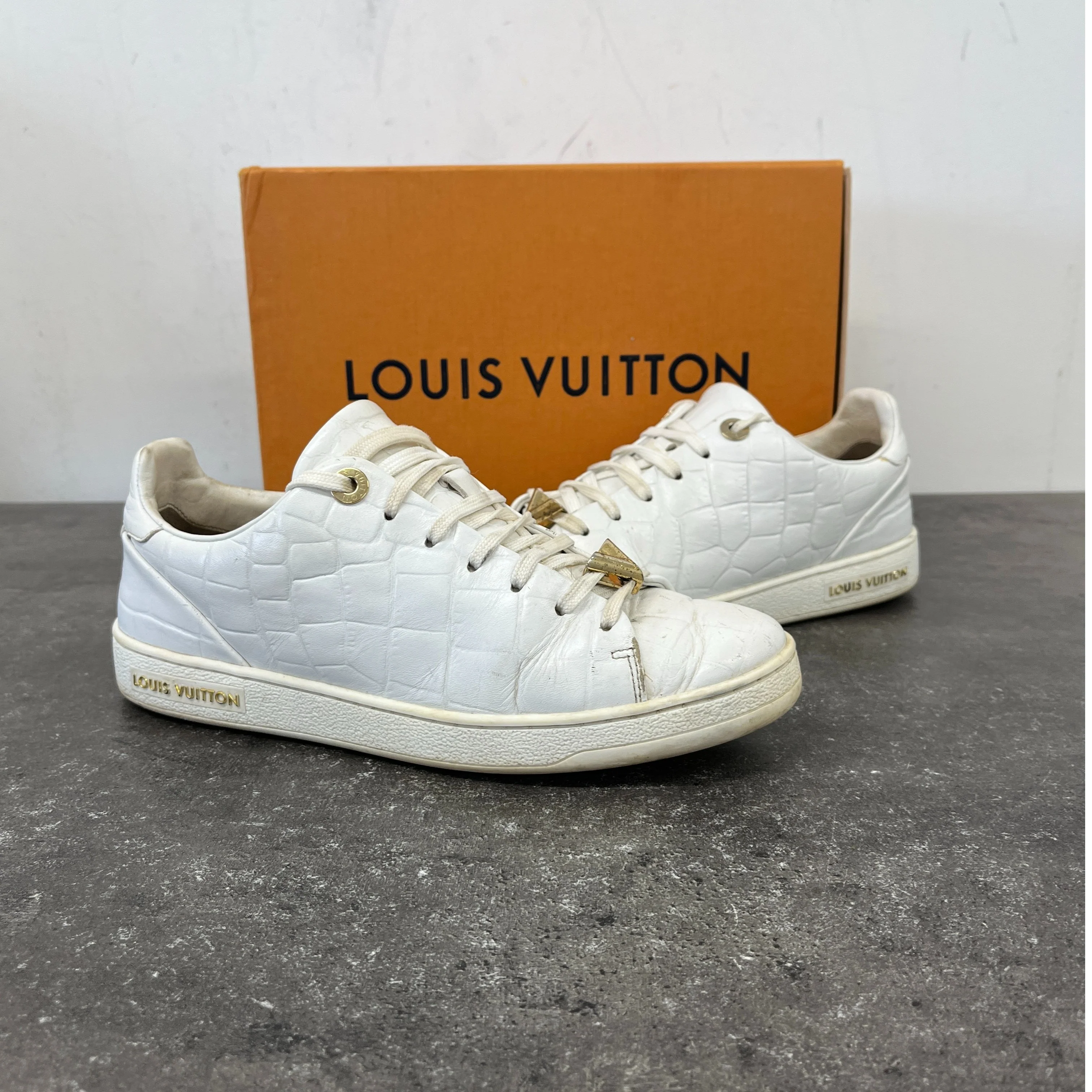 Women's Frontrow Low Trainers White Size EU 37 / UK 4 - Image 12