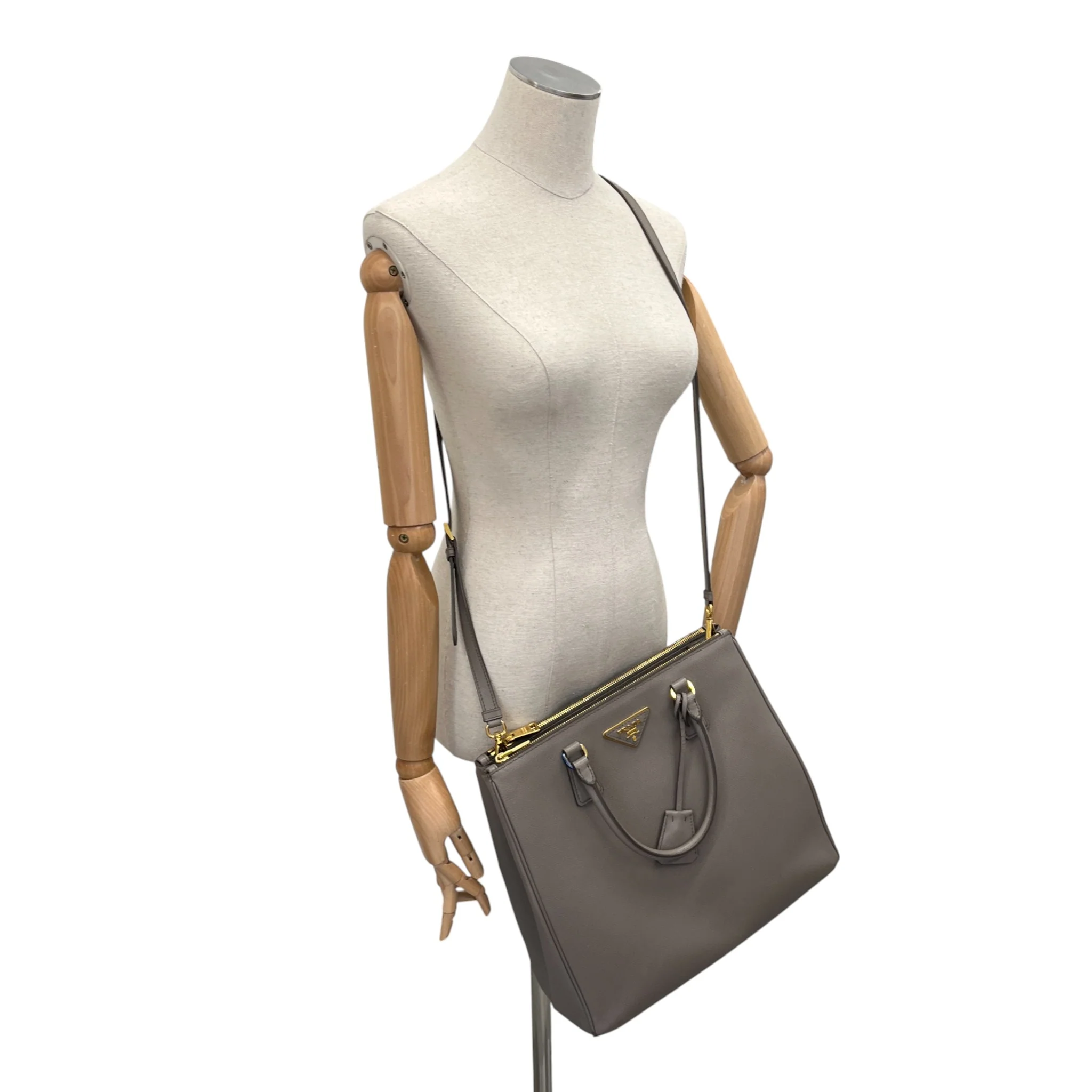 Women's Galleria Large Handbag Grey - Image 2