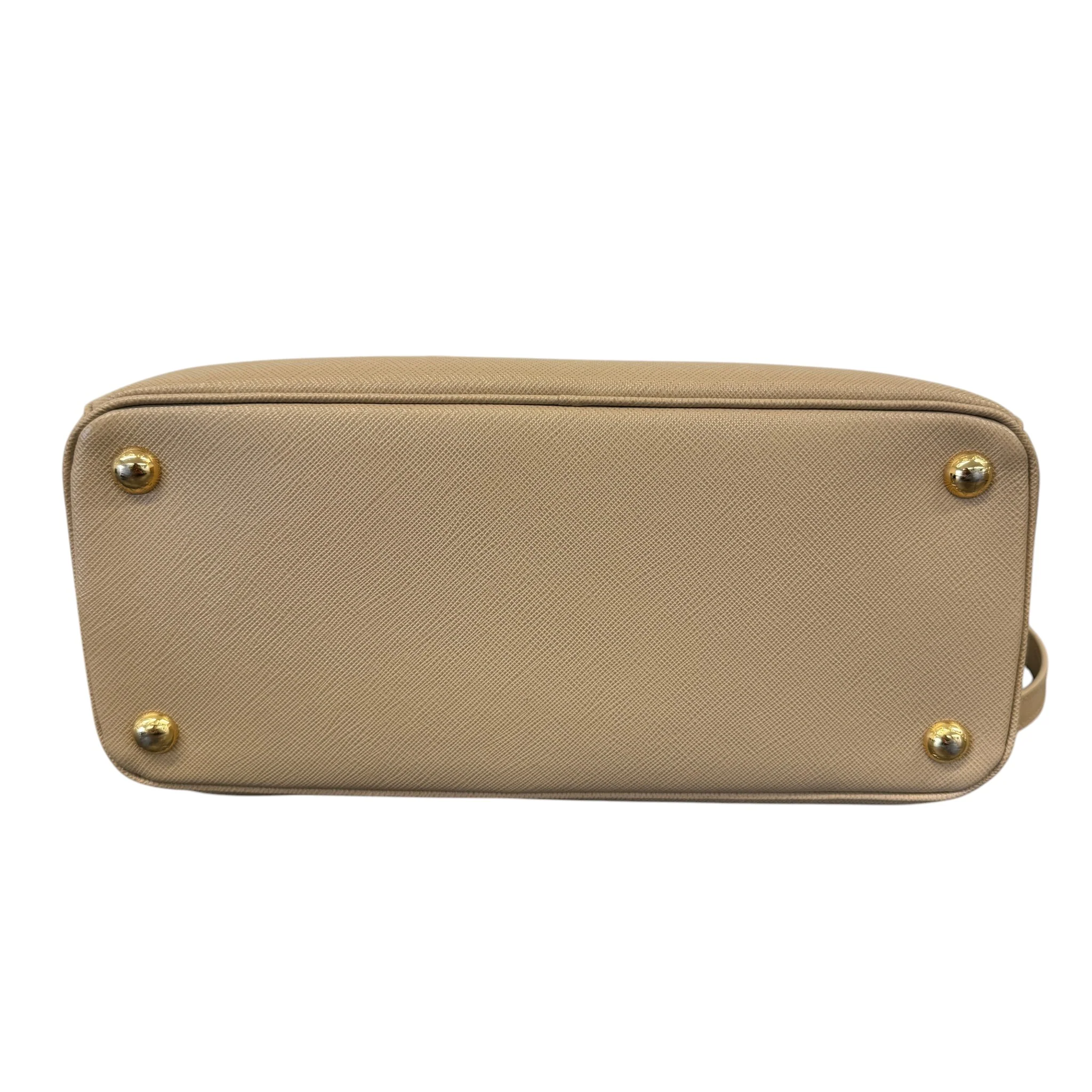 Women's Galleria Medium Saffiano Bag Beige - Image 7