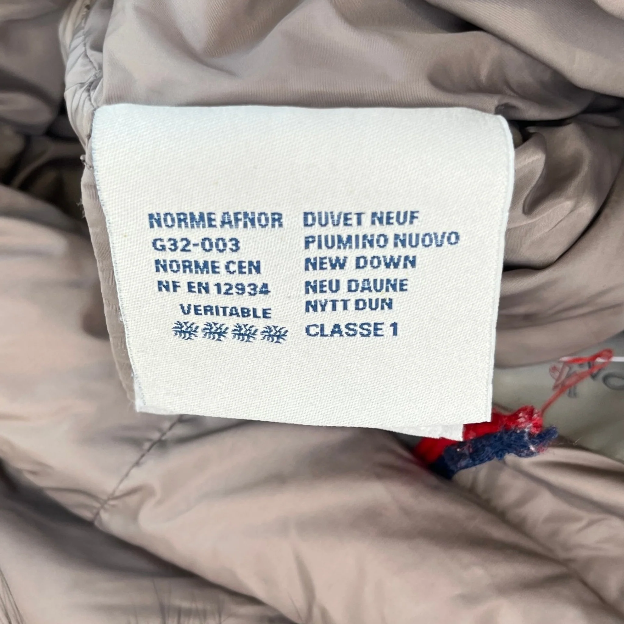 Women's Gene Down Jacket Grey Size 3 / UK 14 - Image 10