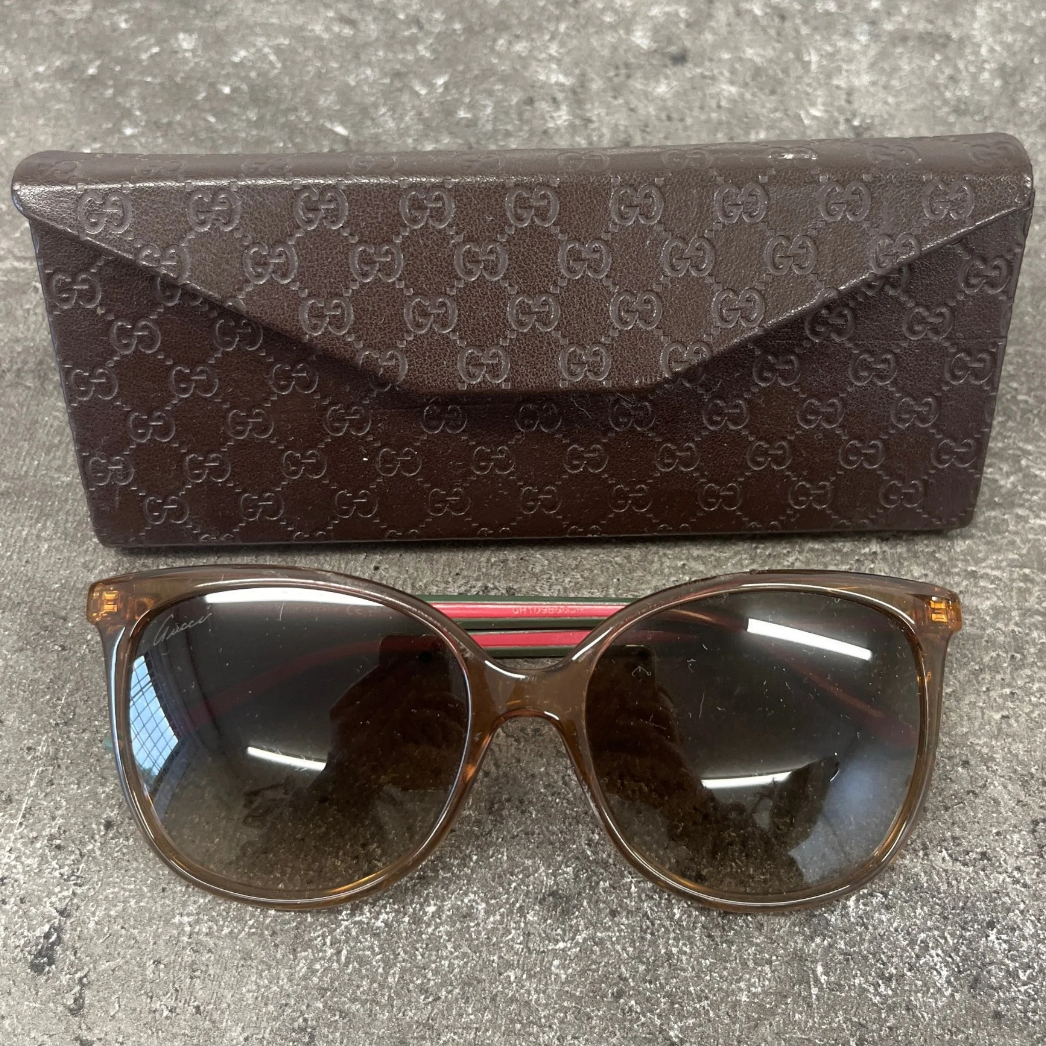 Women's Gg 3649S Sunglasses Brown - Image 9