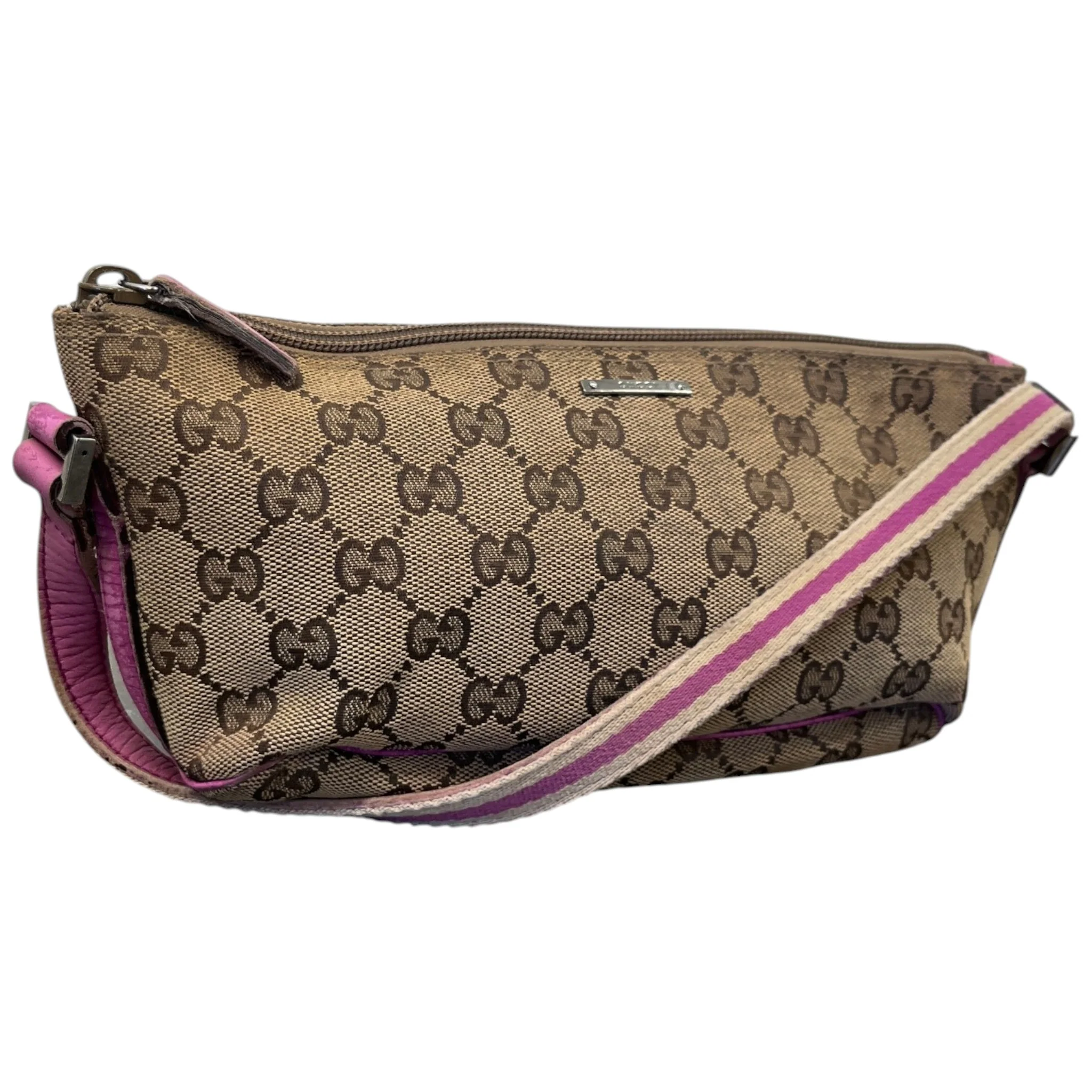 Women's Gg Boat Pochette Bag Beige - Image 4