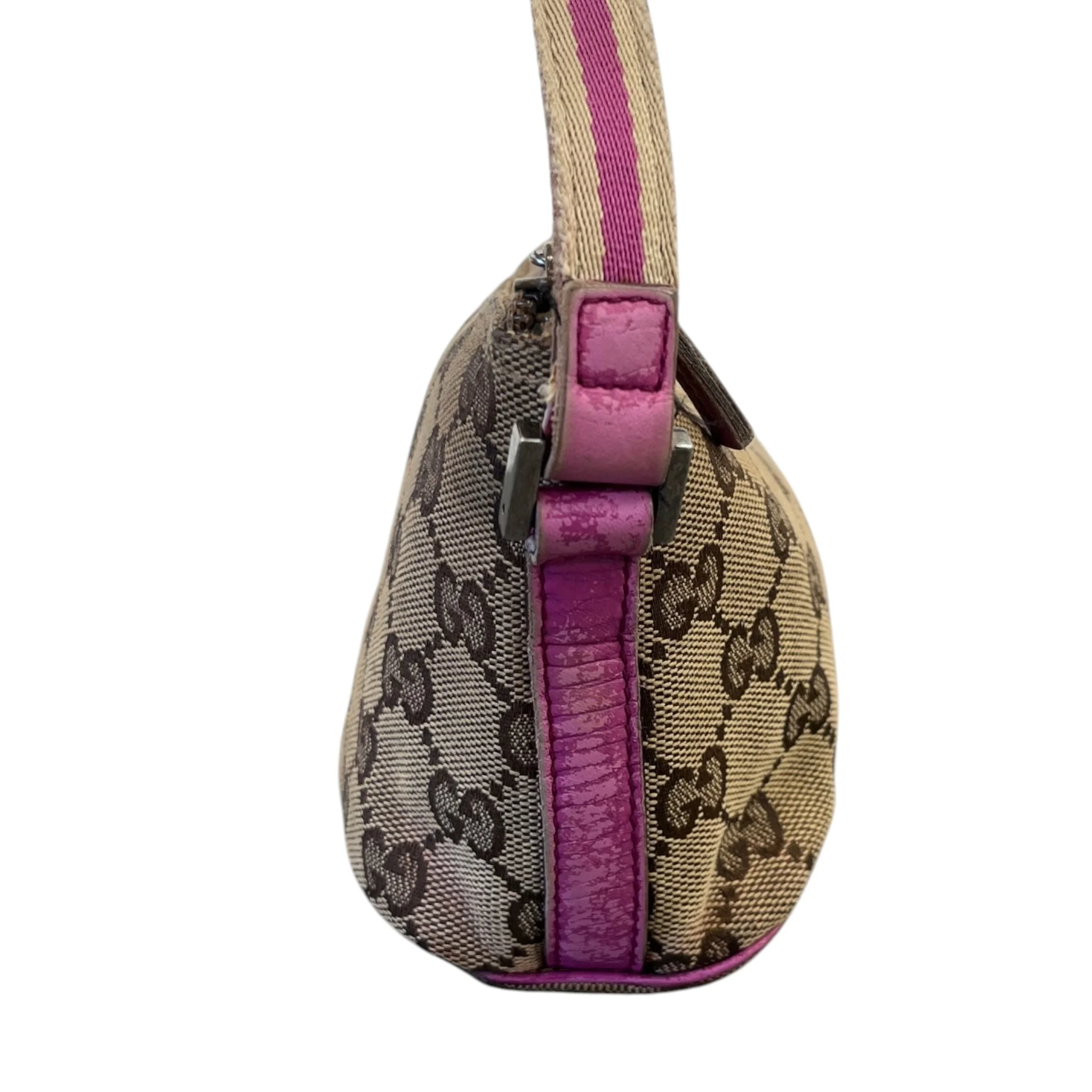 Women's Gg Boat Pochette Bag Beige - Image 6