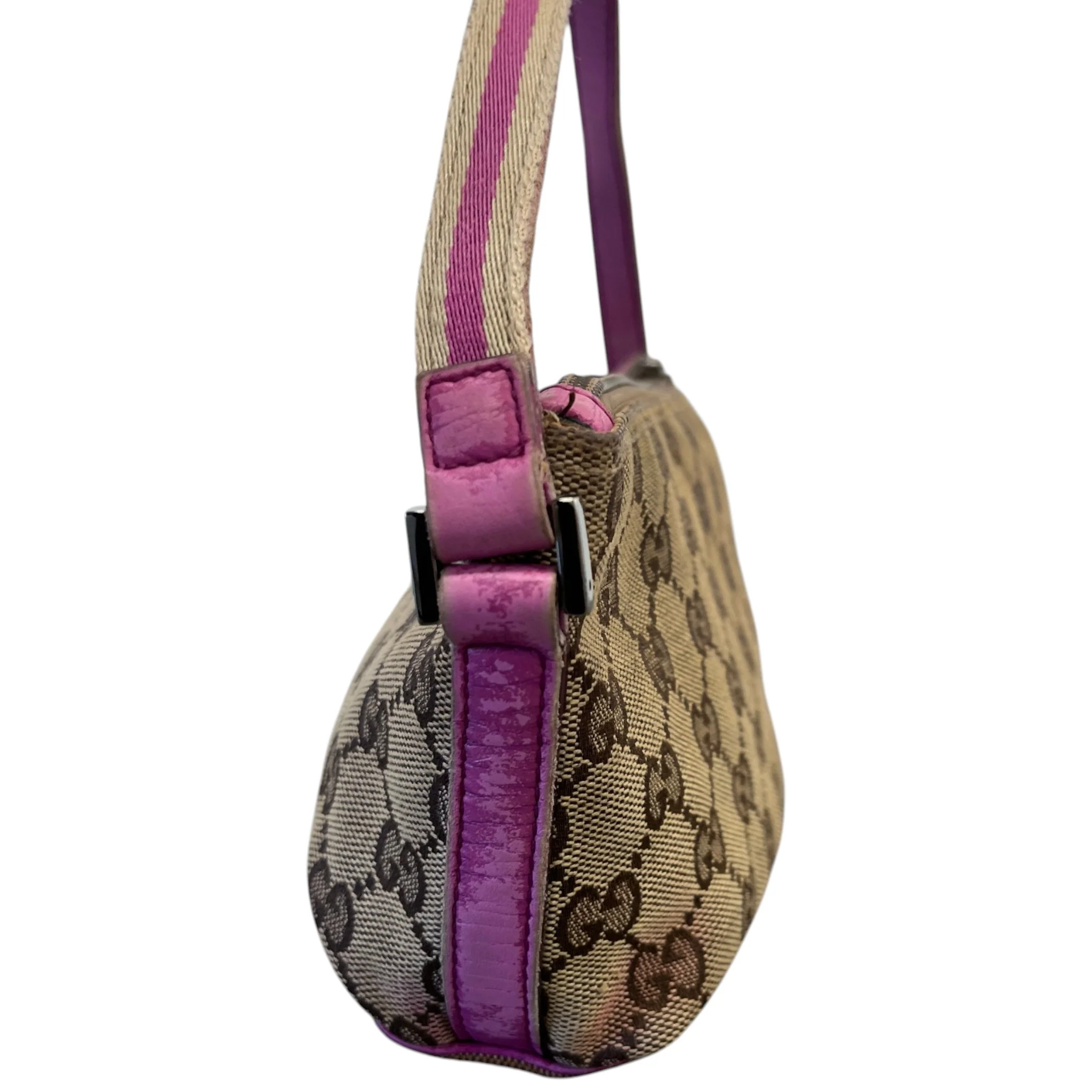 Women's Gg Boat Pochette Bag Beige - Image 7