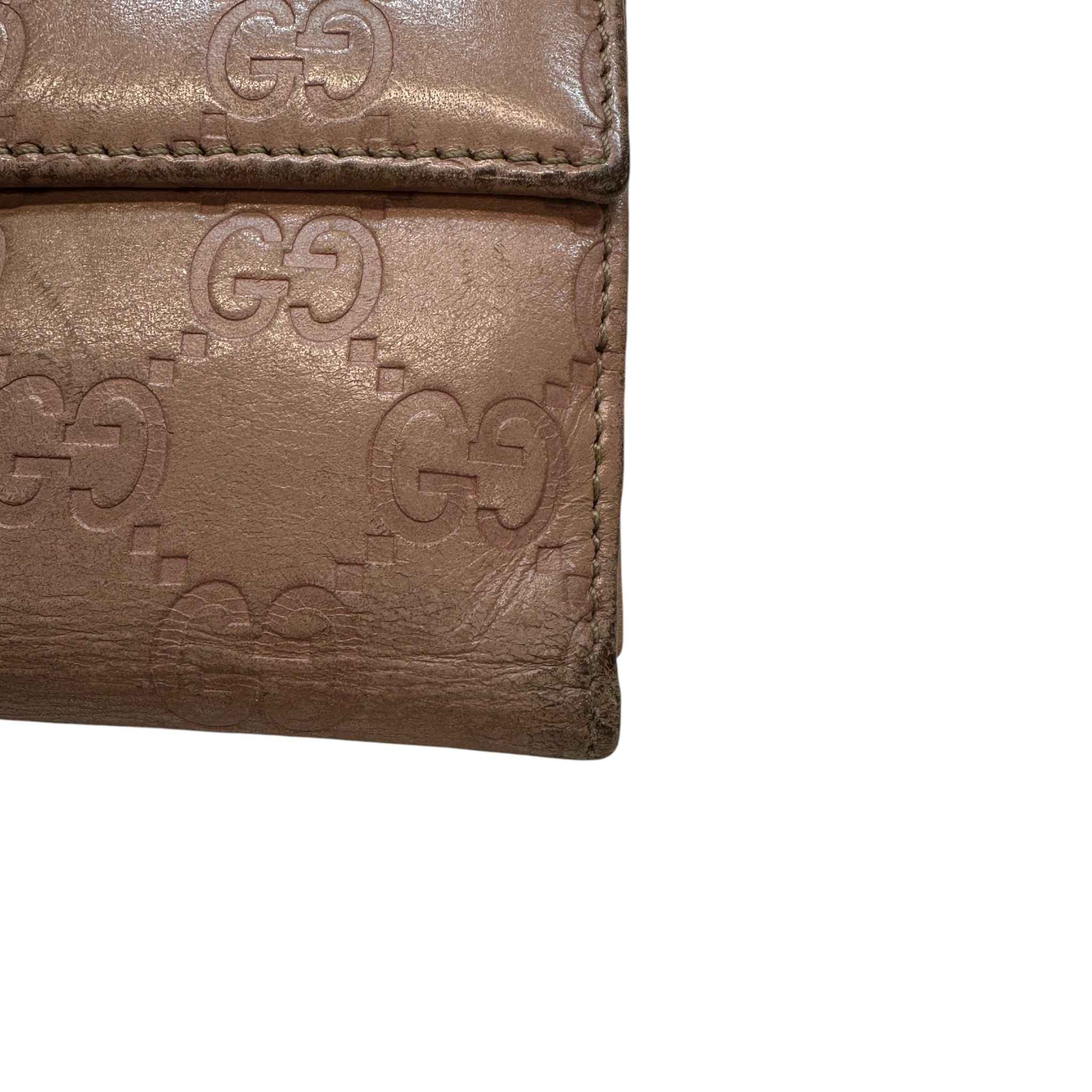 Women's Gg Guccissima Wallet Pink - Image 12