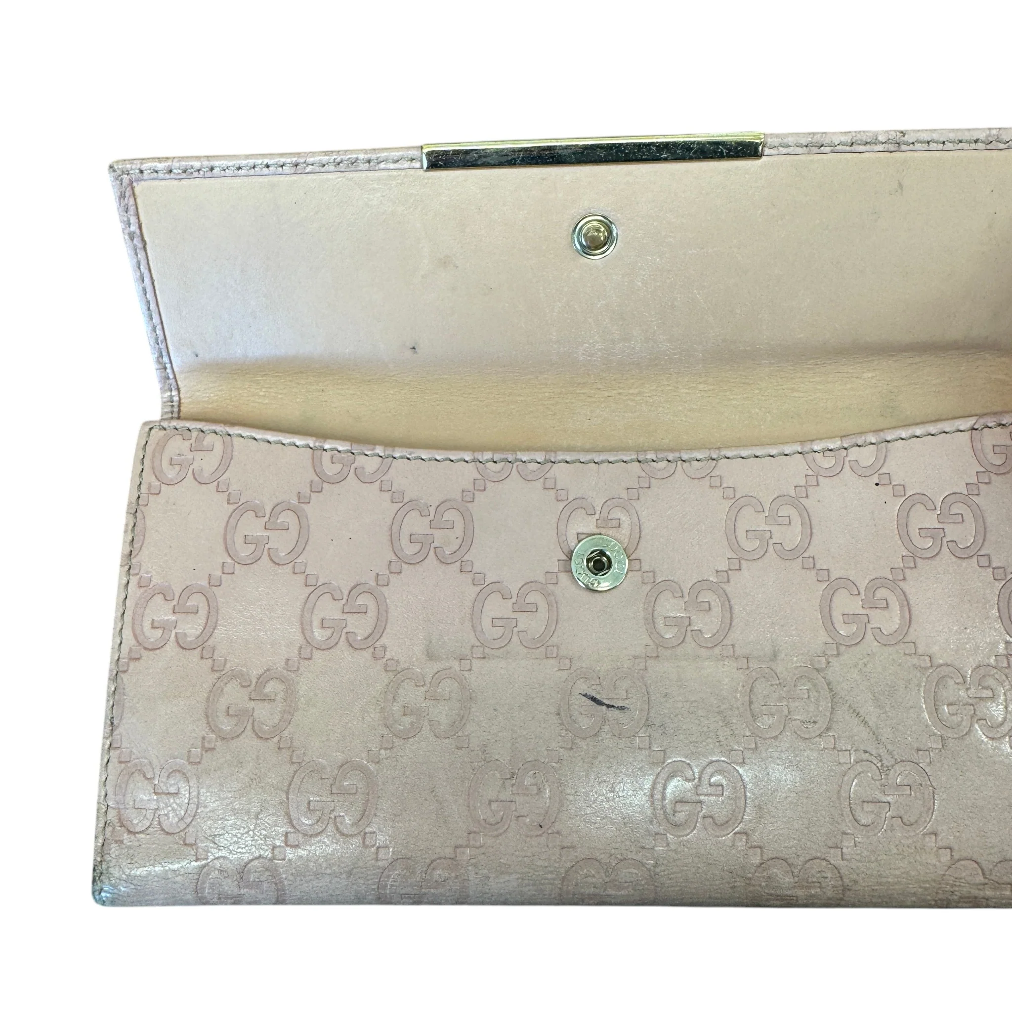 Women's Gg Guccissima Wallet Pink - Image 4