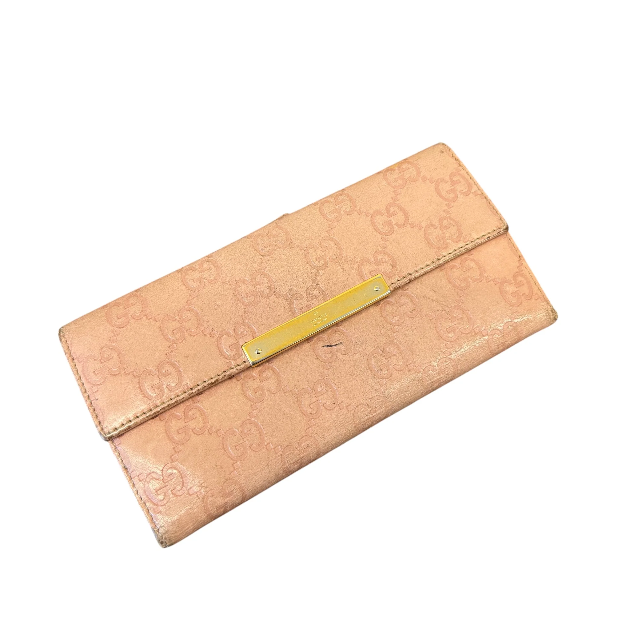 Women's Gg Guccissima Wallet Pink - Image 8