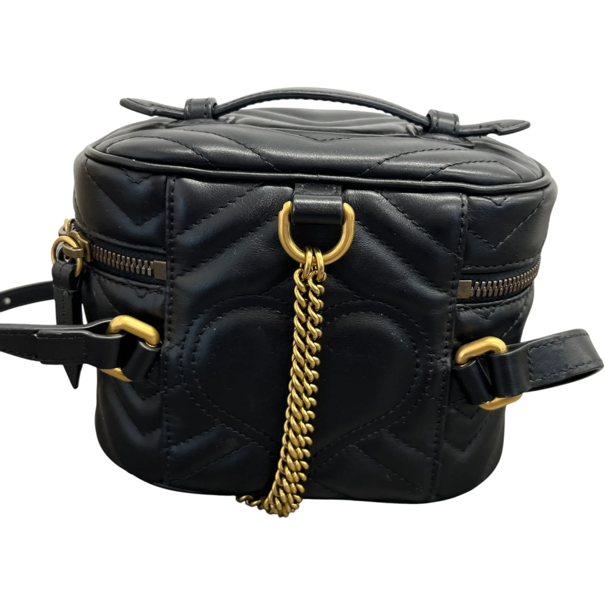 Women's Gg Marmont Backpack Black - Image 3