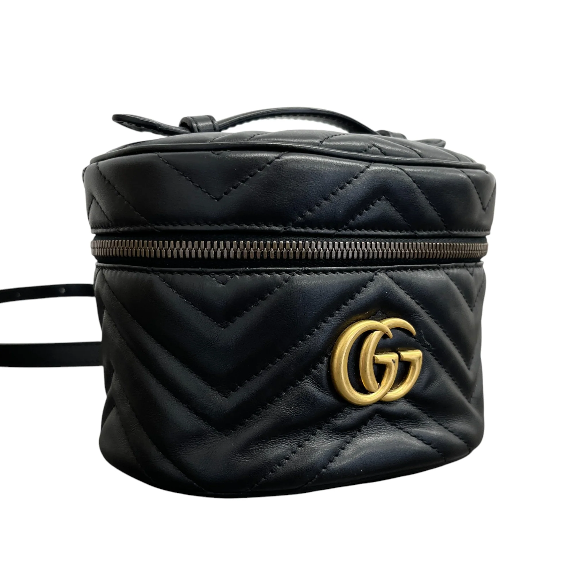 Women's Gg Marmont Backpack Black - Image 4