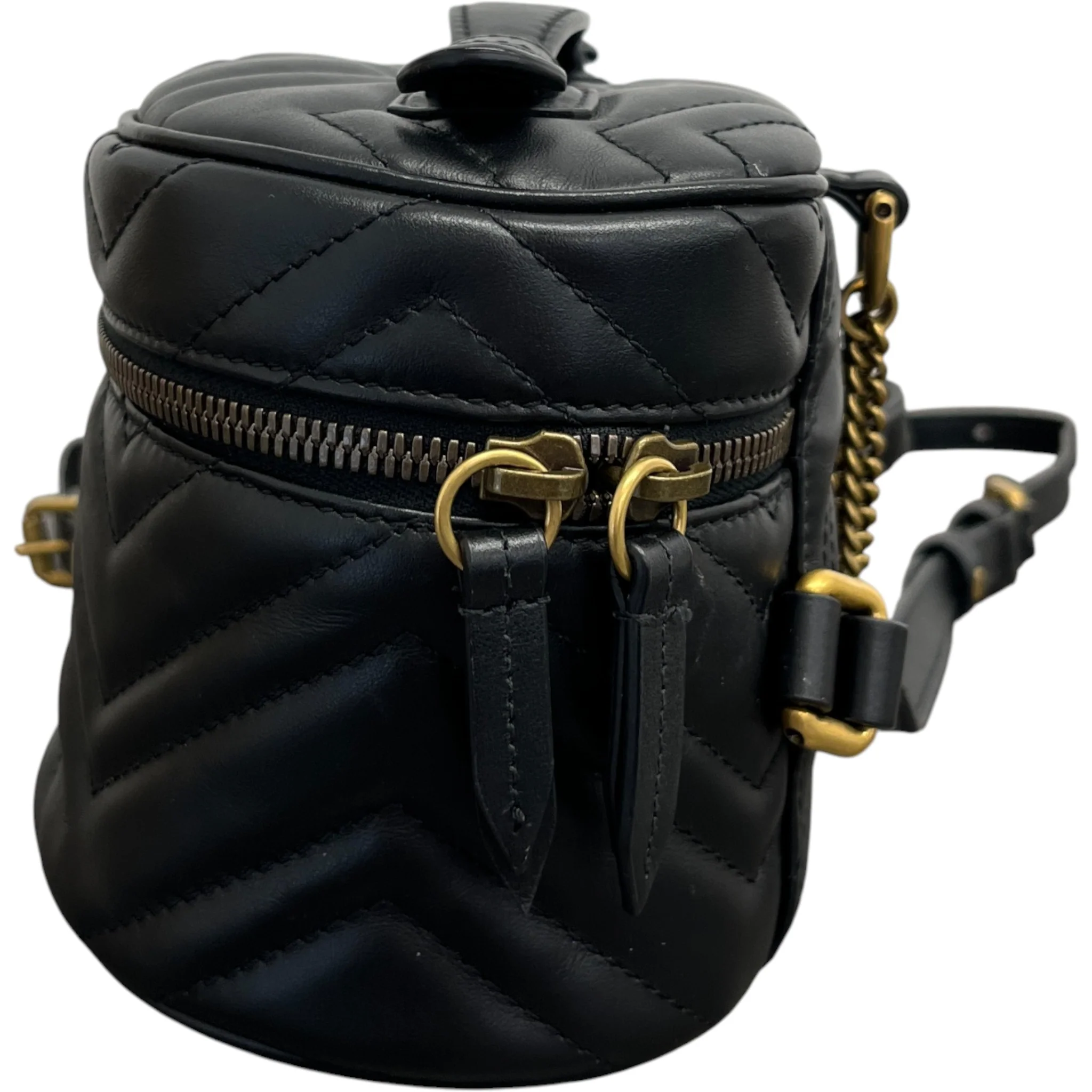Women's Gg Marmont Backpack Black - Image 7