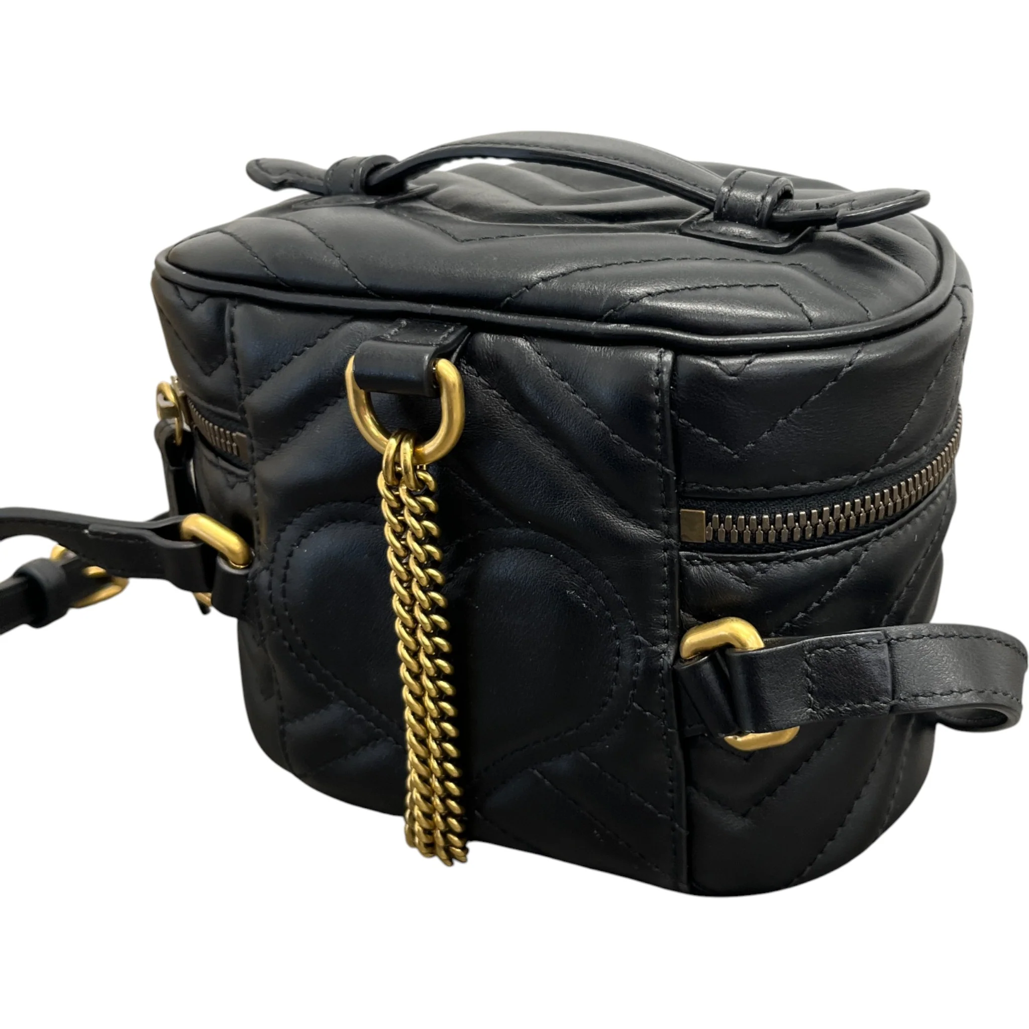 Women's Gg Marmont Backpack Black - Image 9