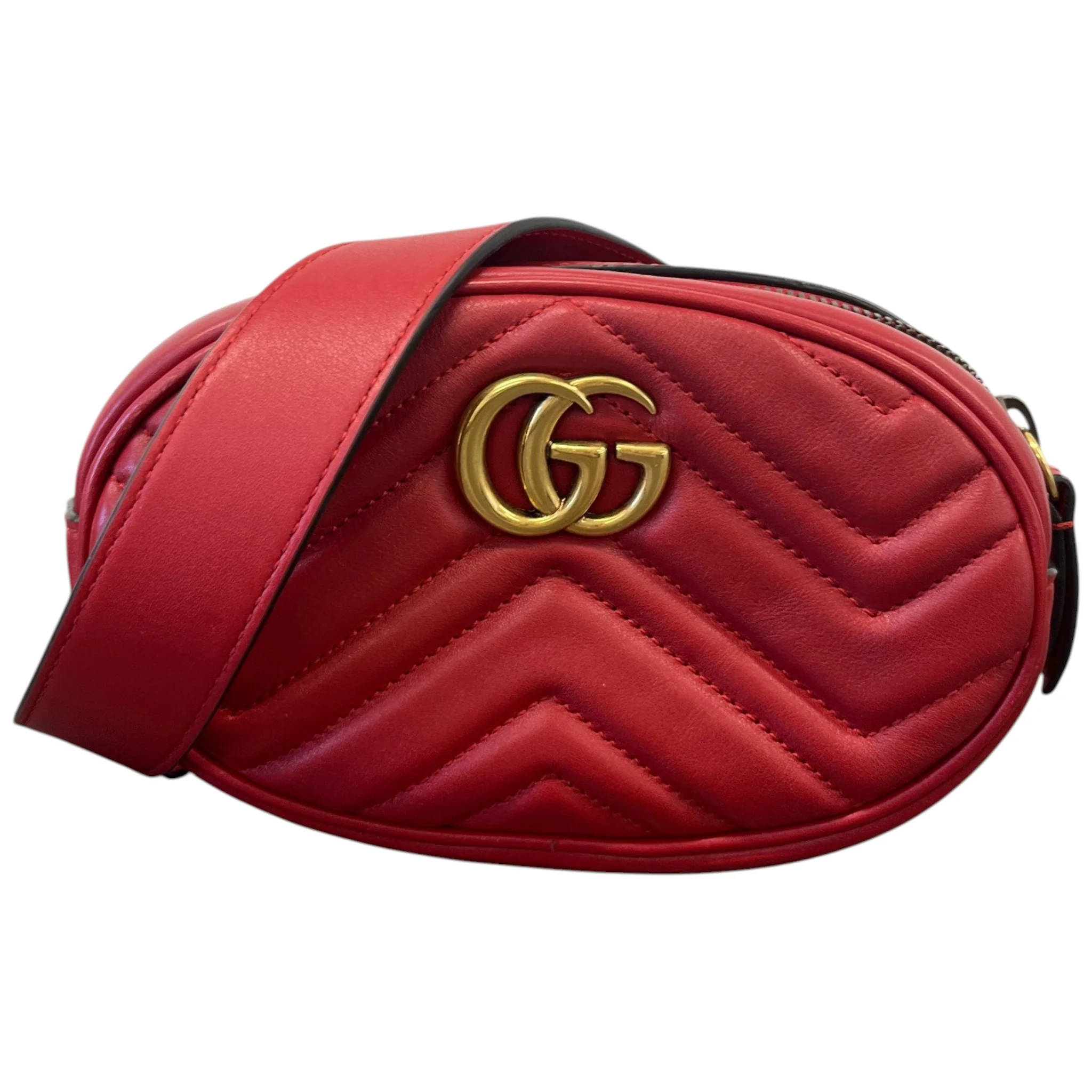 Women's Gg Marmont Belt Bag Red