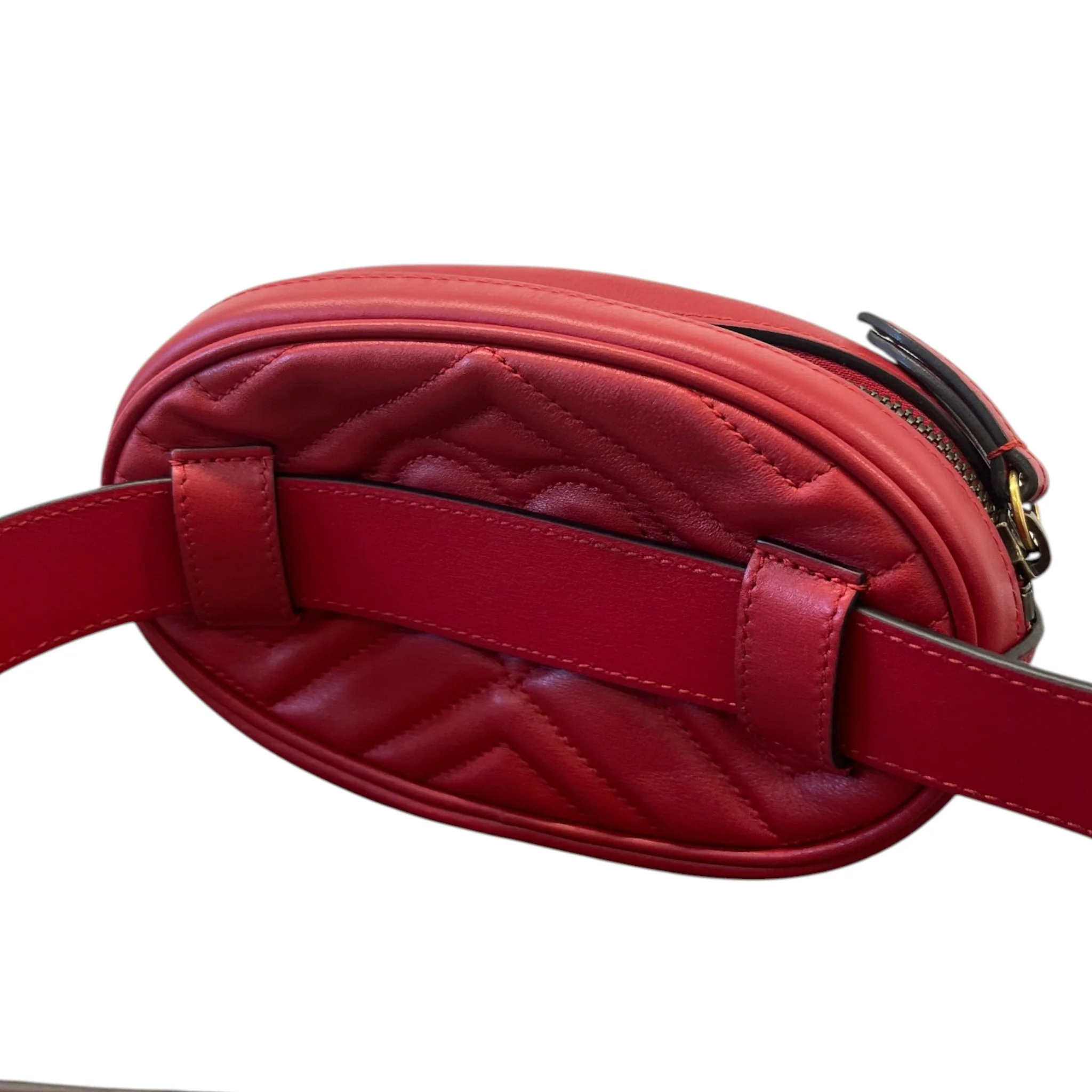 Women's Gg Marmont Belt Bag Red - Image 8