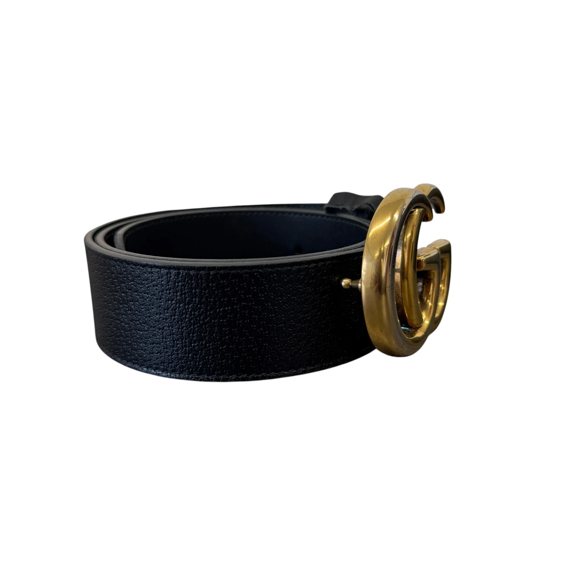 Women's Gg Marmont Belt Black Size 80CM / UK 8 - Image 2