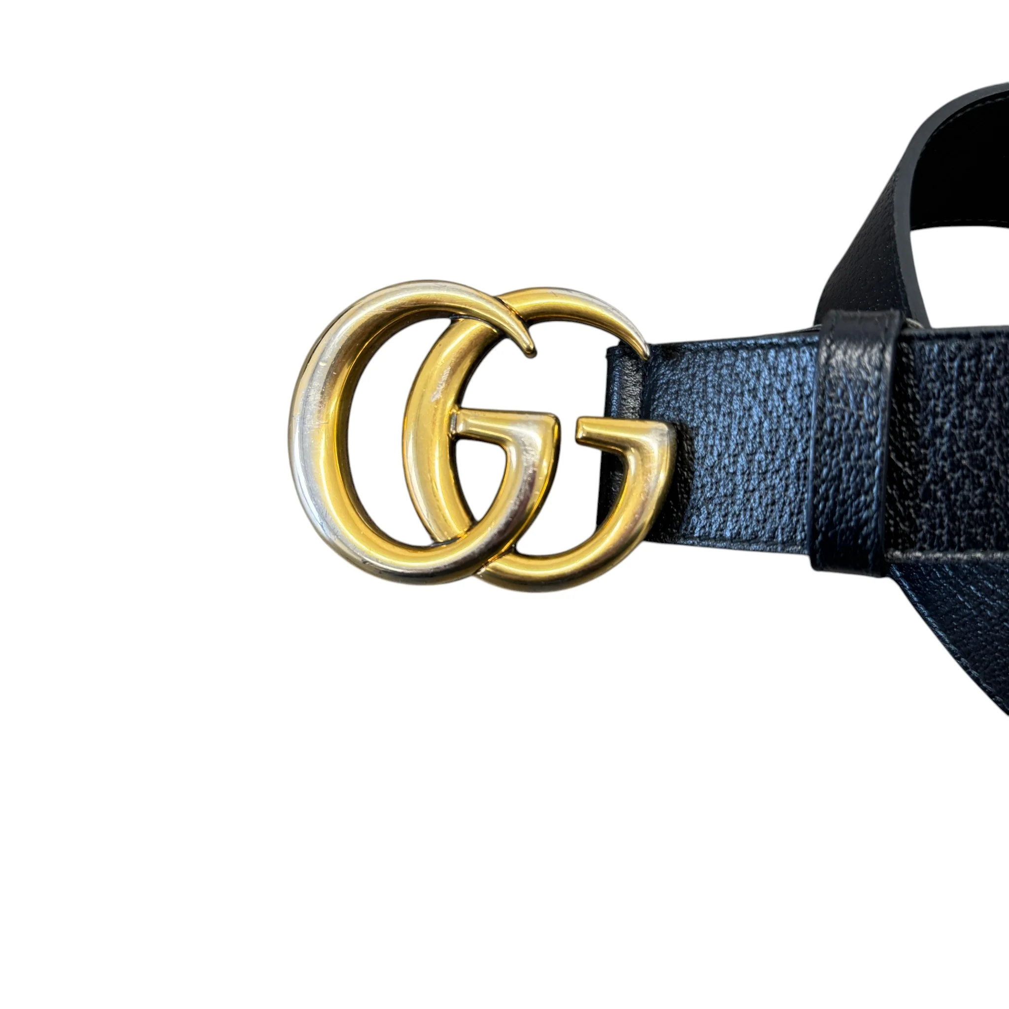 Women's Gg Marmont Belt Black Size 80CM / UK 8 - Image 8