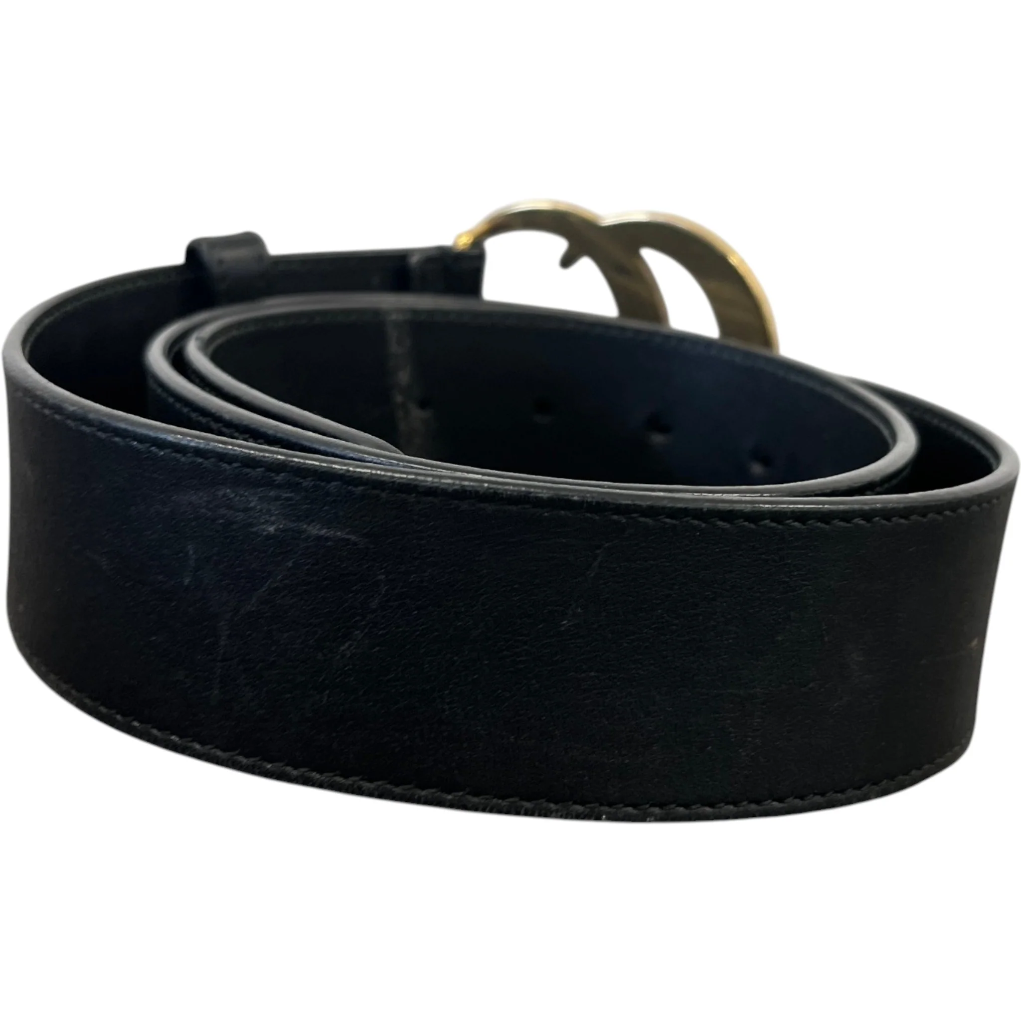 Women's Gg Marmont Belt Black Size 85CM / UK 10 - Image 2