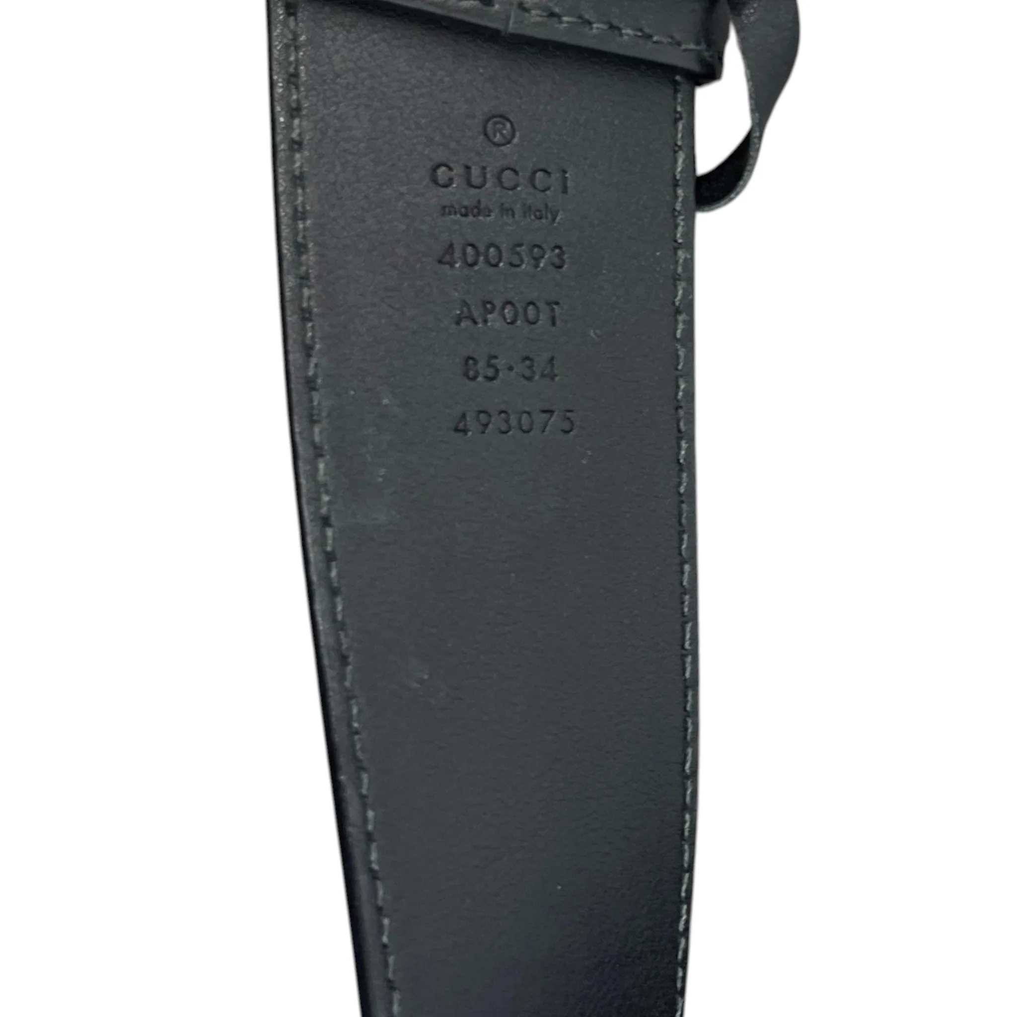 Women's Gg Marmont Belt Black Size 85CM / UK 10 - Image 6