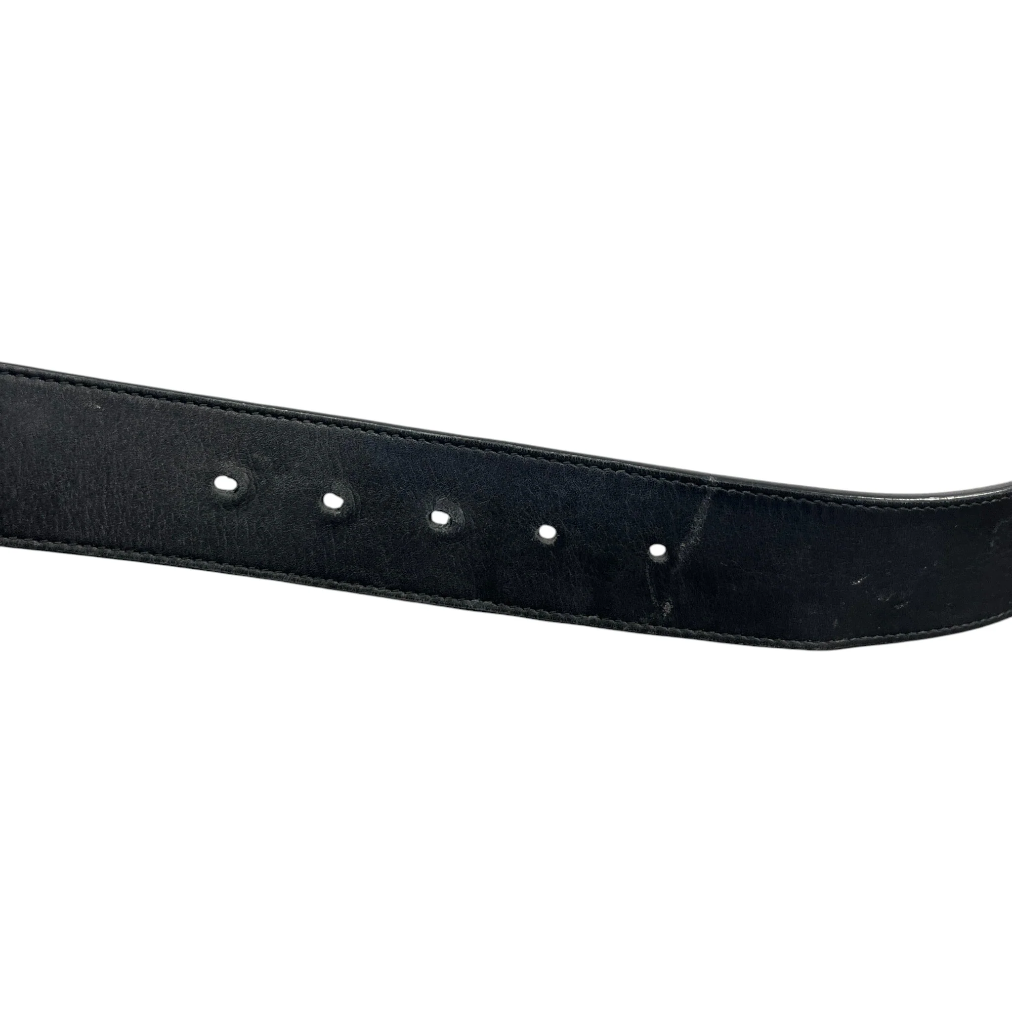 Women's Gg Marmont Belt Black Size 85CM / UK 10 - Image 7