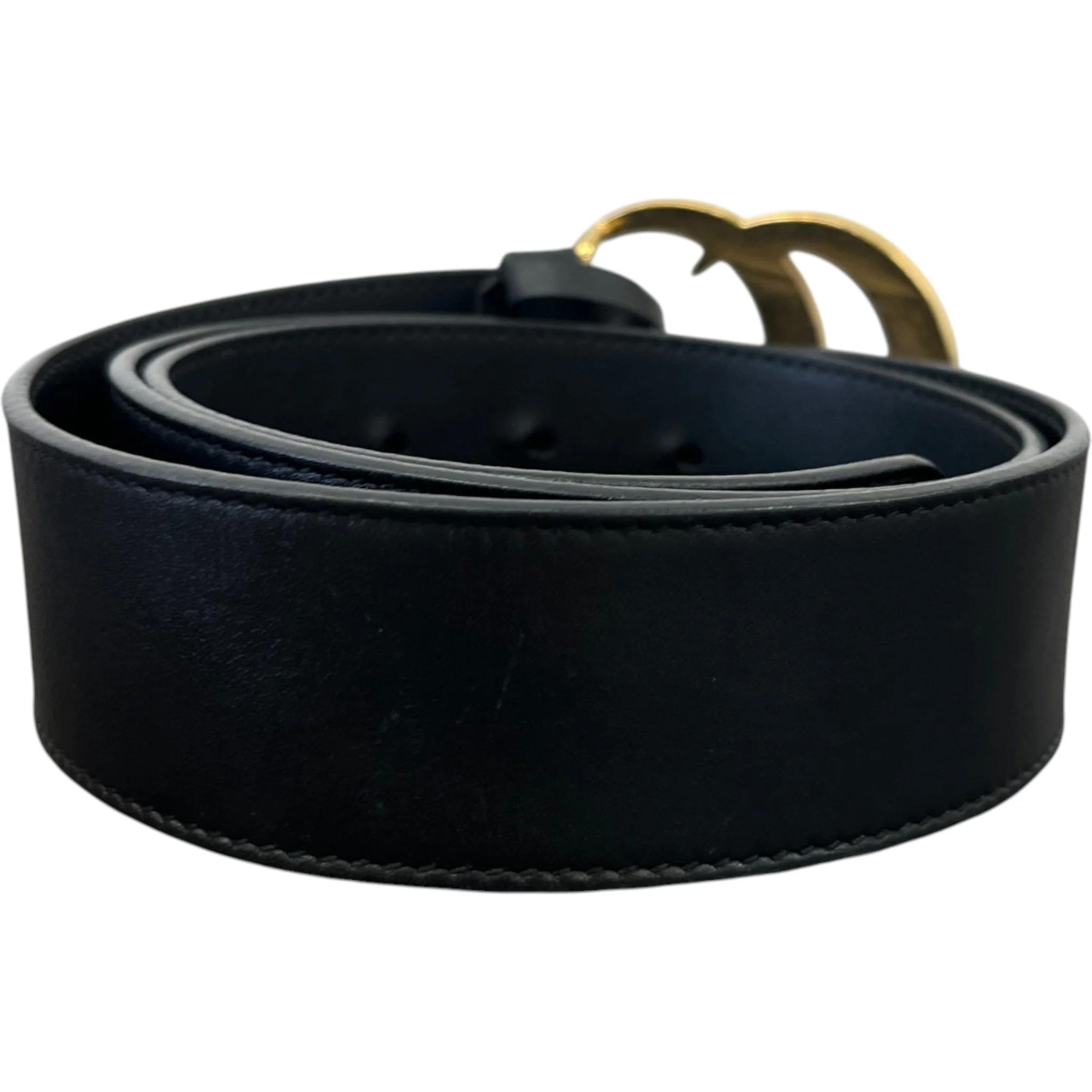 Women's Gg Marmont Belt Black Size 85CM / UK 10 - Image 2