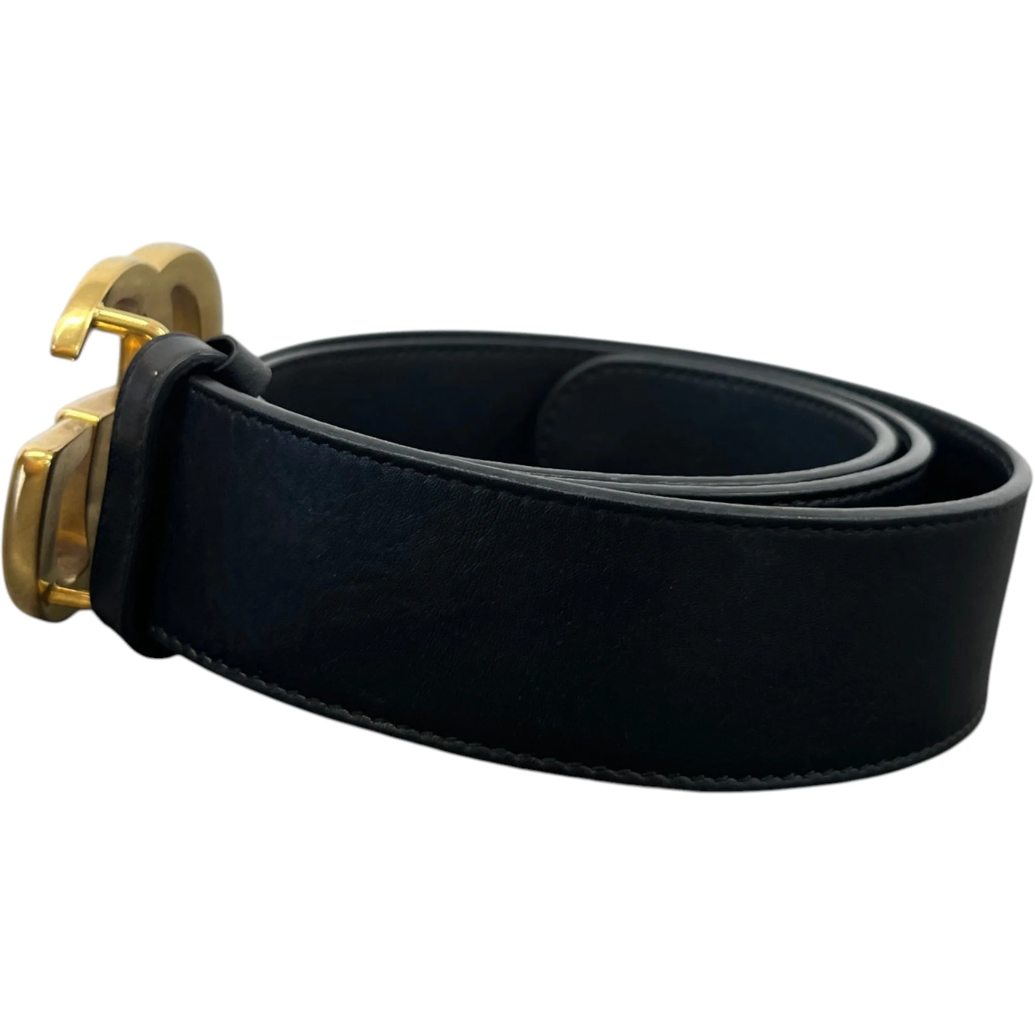 Women's Gg Marmont Belt Black Size 85CM / UK 10 - Image 4