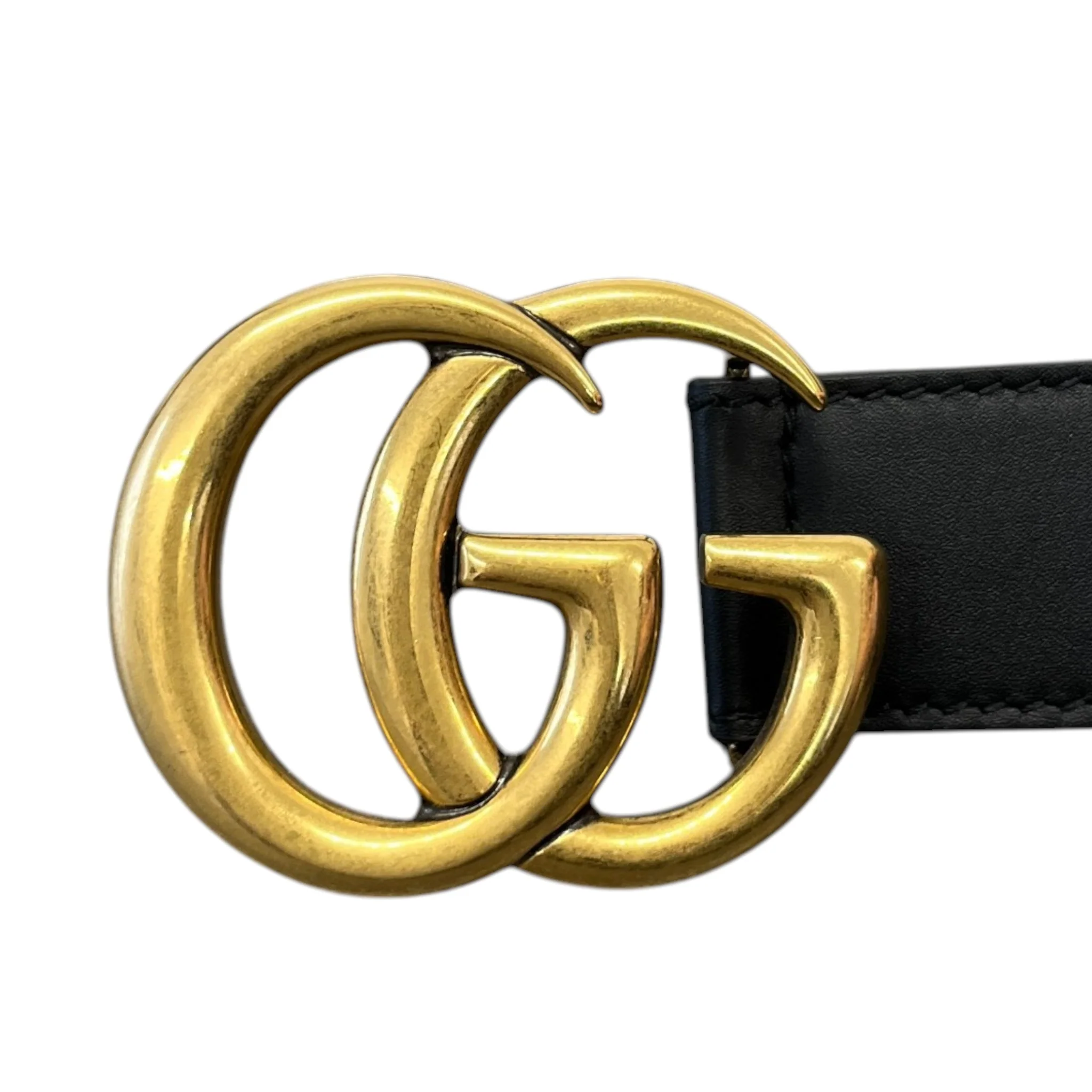 Women's Gg Marmont Belt Black Size Waist 28" - Image 5