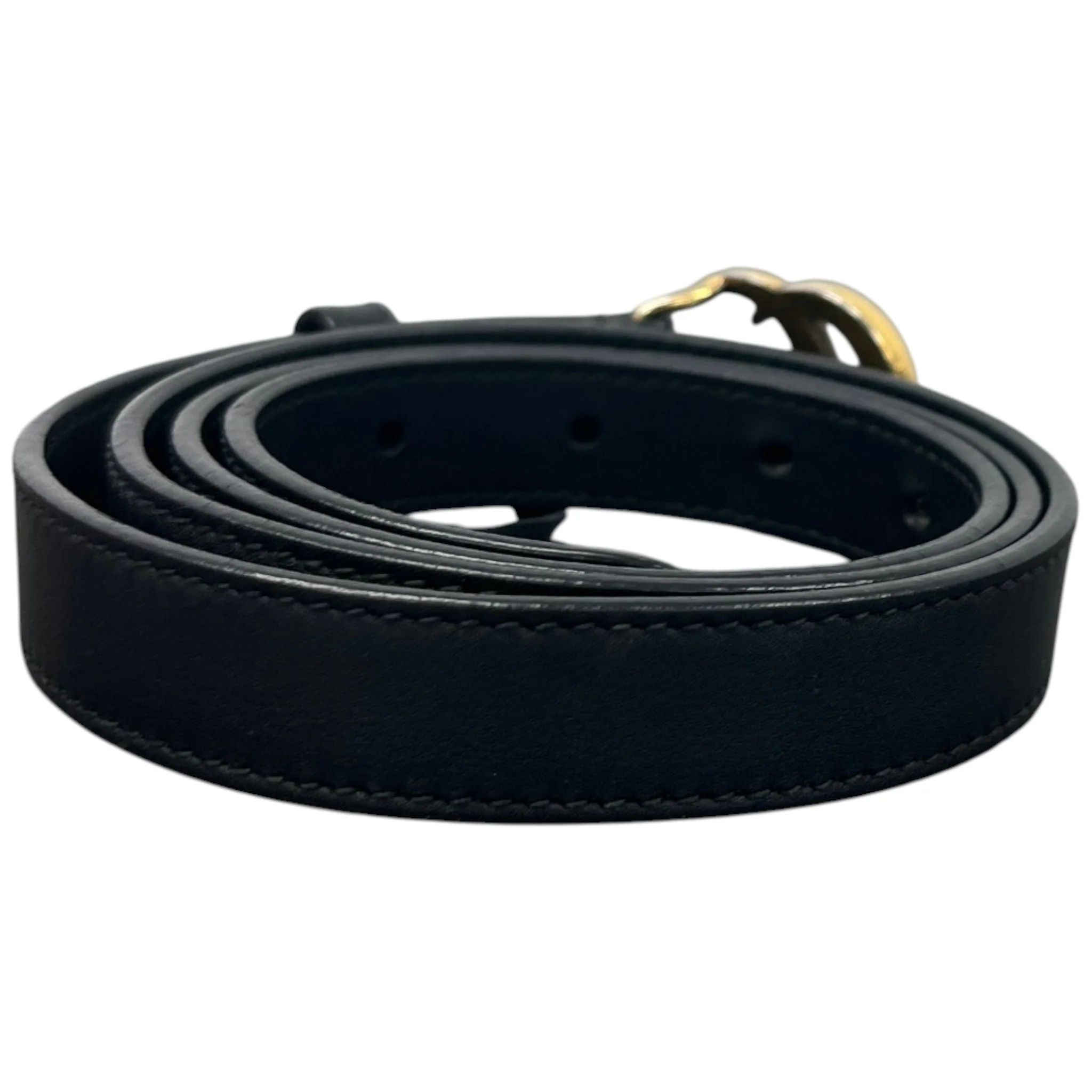 Women's Gg Marmont Belt Black Size Waist 34" - Image 2