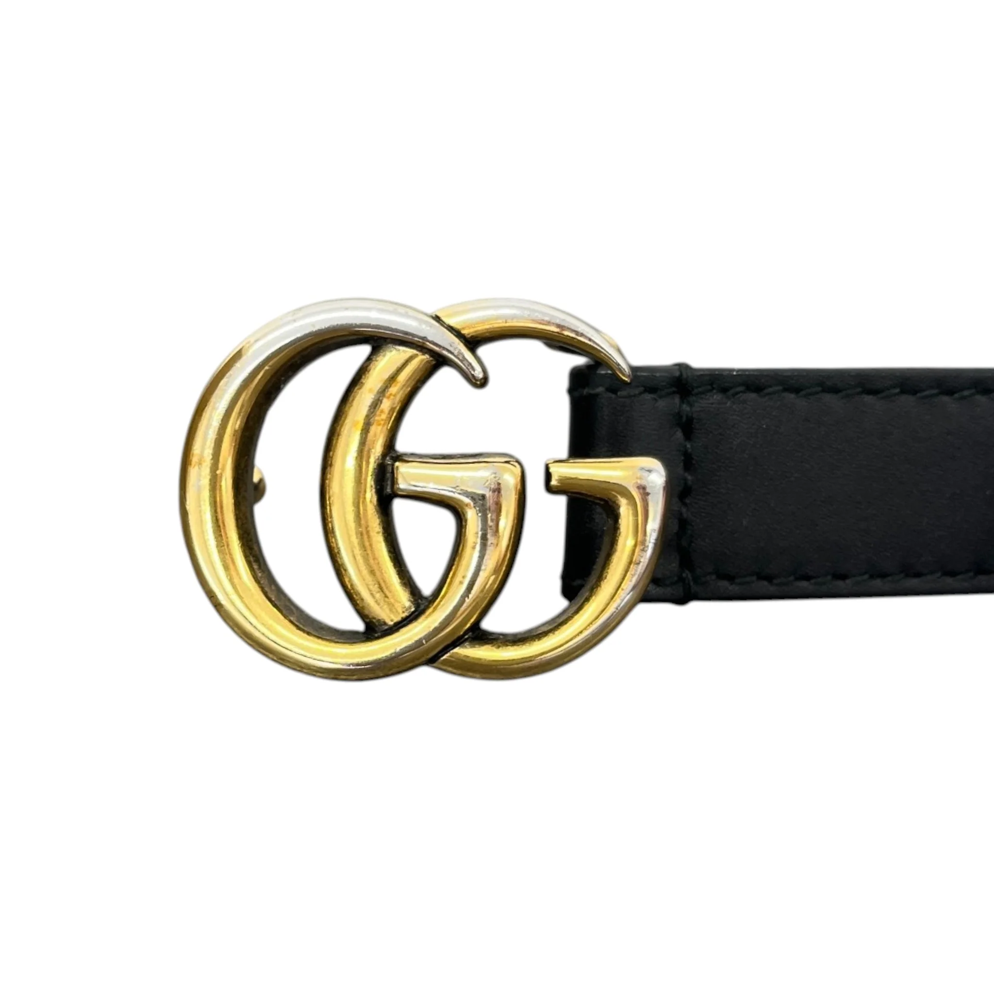Women's Gg Marmont Belt Black Size Waist 34" - Image 5