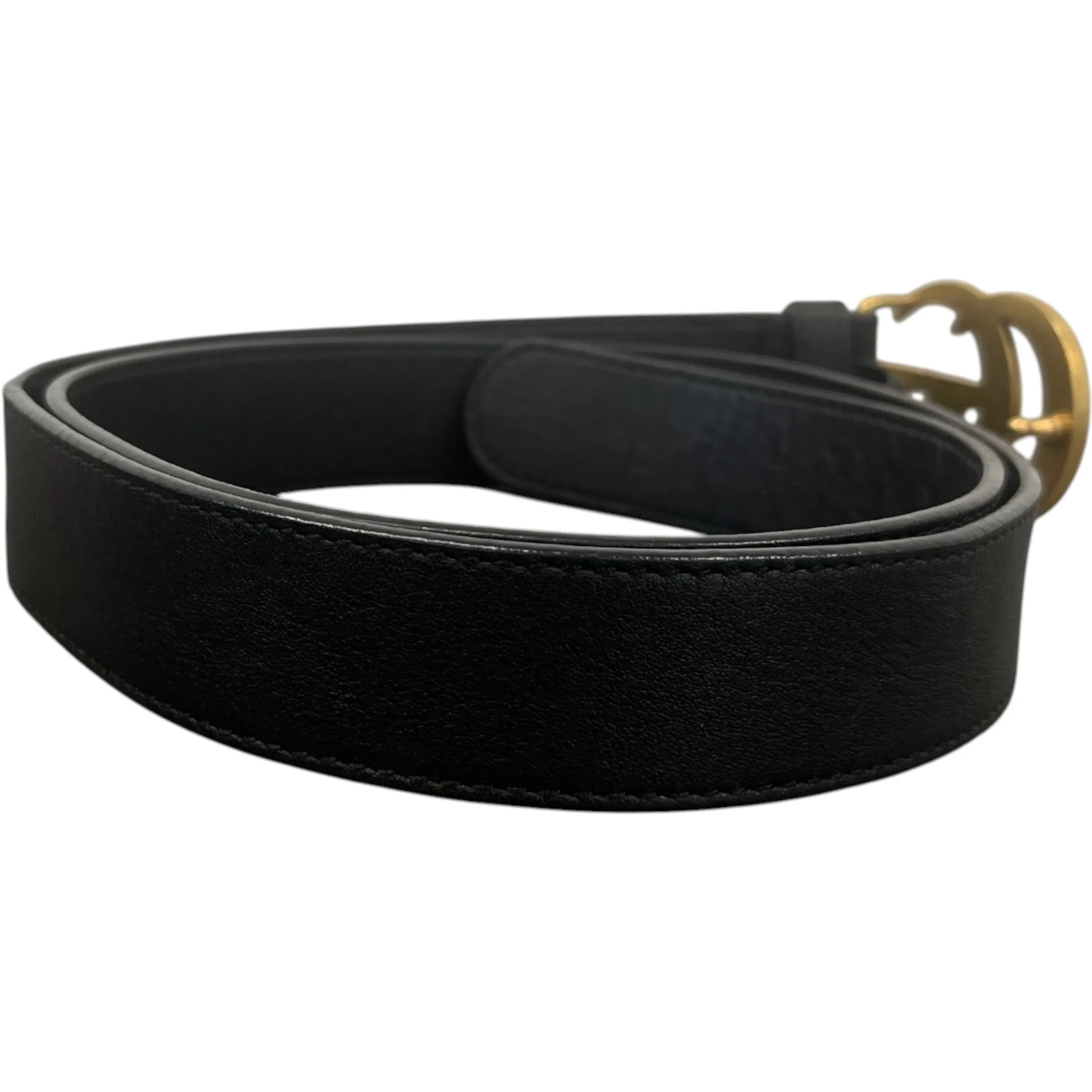 Women's Gg Marmont Belt Black Size Waist 36" - Image 3