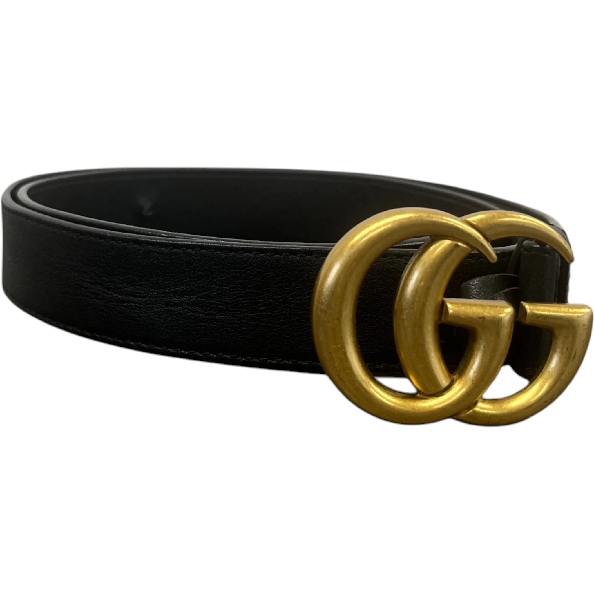 Women's Gg Marmont Belt Black Size Waist 36" - Image 4