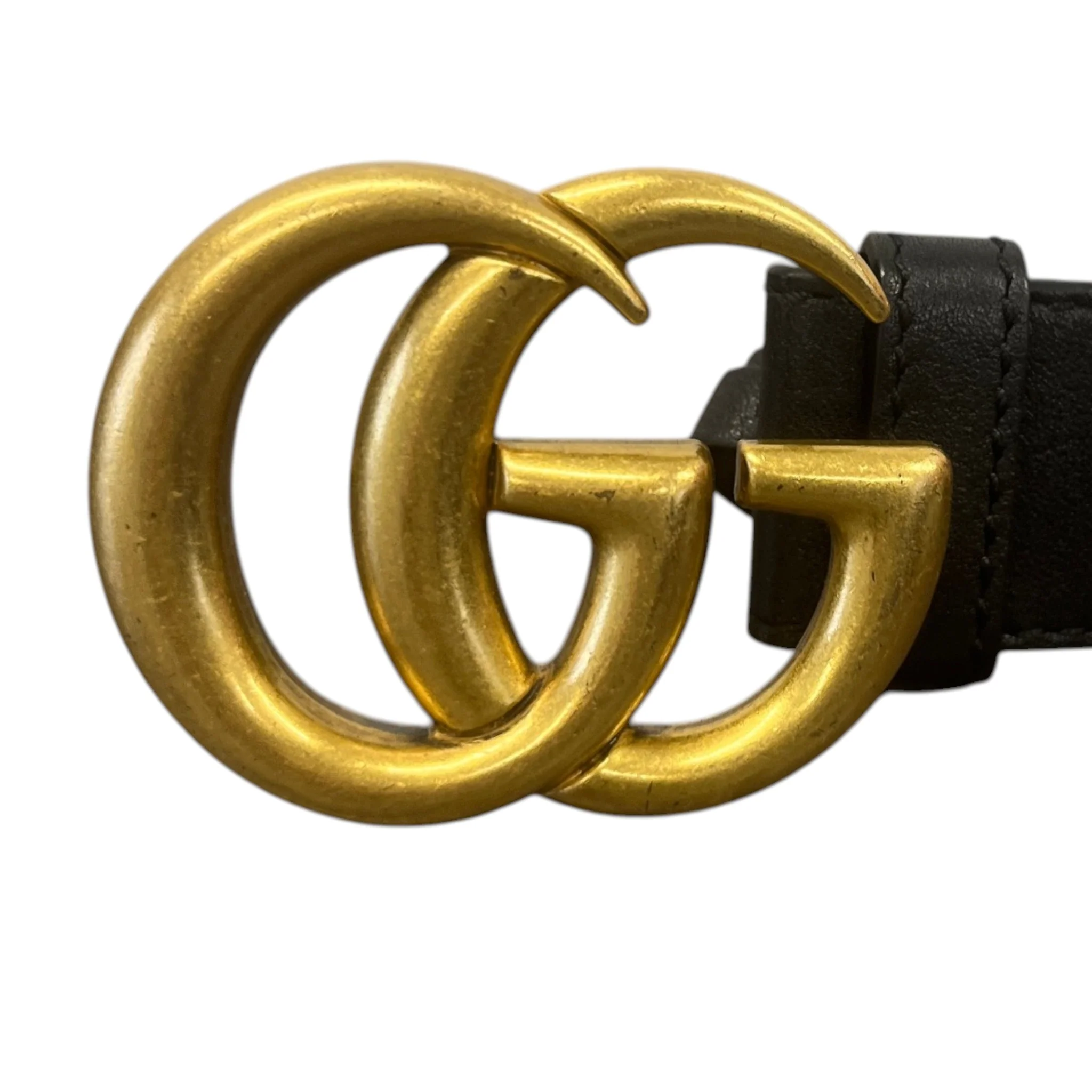 Women's Gg Marmont Belt Black Size Waist 36" - Image 5