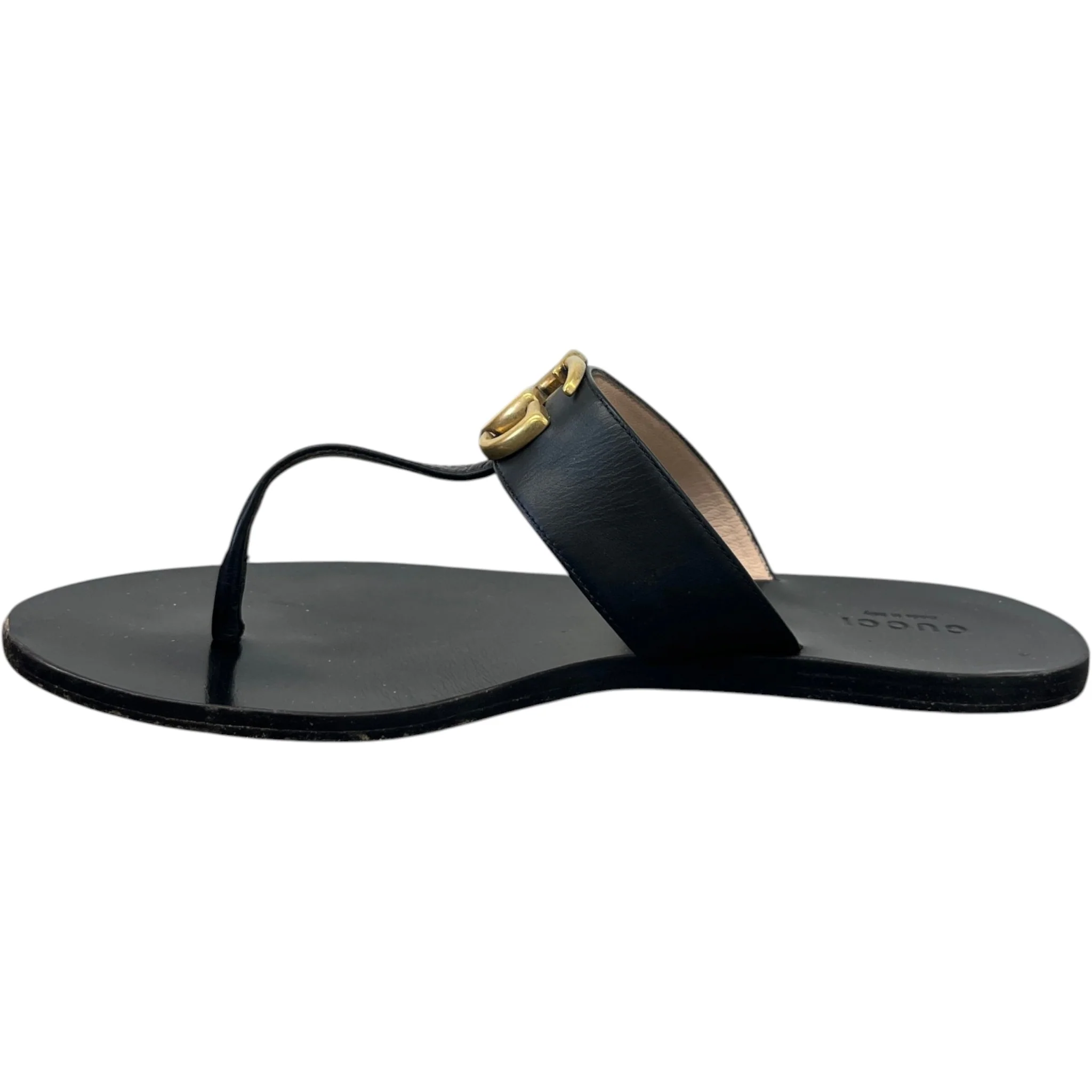 Women's Gg Marmont Sandals Black Size EU 38 / UK 5 - Image 2